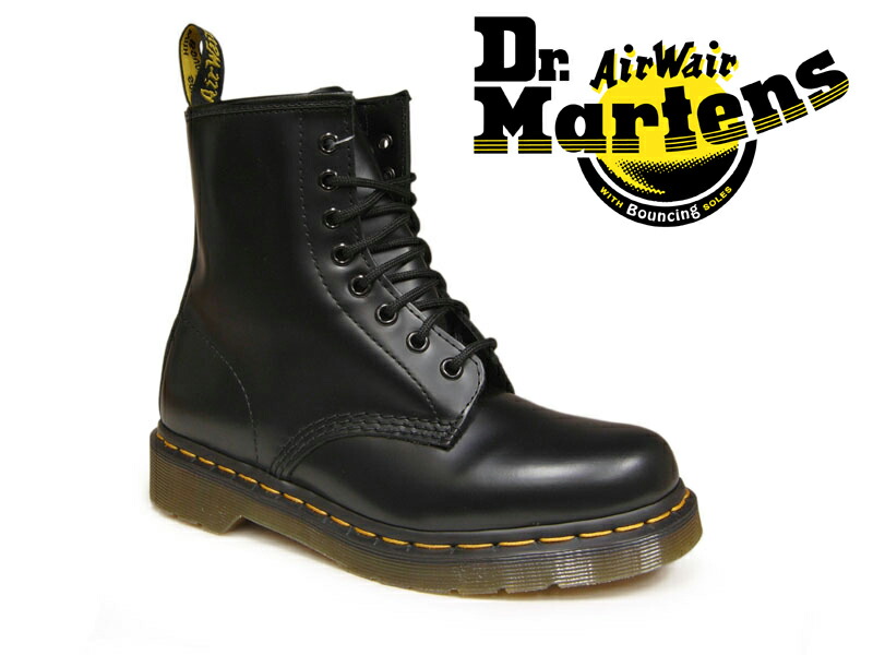 black 8 hole doc martens