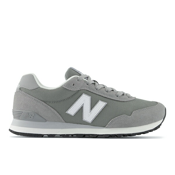ニューバランス スニーカー 515 グレー 灰色 メンズ スエード メッシュ クラシック ランニング シューズ NEW BALANCE ML515 GRY GRAY【国内正規品】