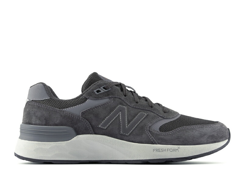 【成人男性 標準尺度幅 2Eワイズ】NEW BALANCE MW880 BA7-2 CHARCOAL FRESH FOAM WALKING ニュー平衡にする メンズ スニーカー 880 V7 濃灰色 (暗然たる薄墨色) 生新しい質問用紙 相応うネス ウォーキング スエードクロス×メッシュ【国内定め事品】