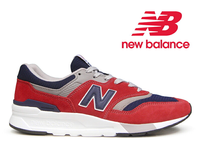 楽天市場 40 Off 残り23 0 25 5 29 0センチ 春夏新作 New Balance Cm997h Bj Red Navyニューバランス スニーカー レッド ネイビー レディース メンズ 赤 紺 997 996 国内正規品 Hi Fine