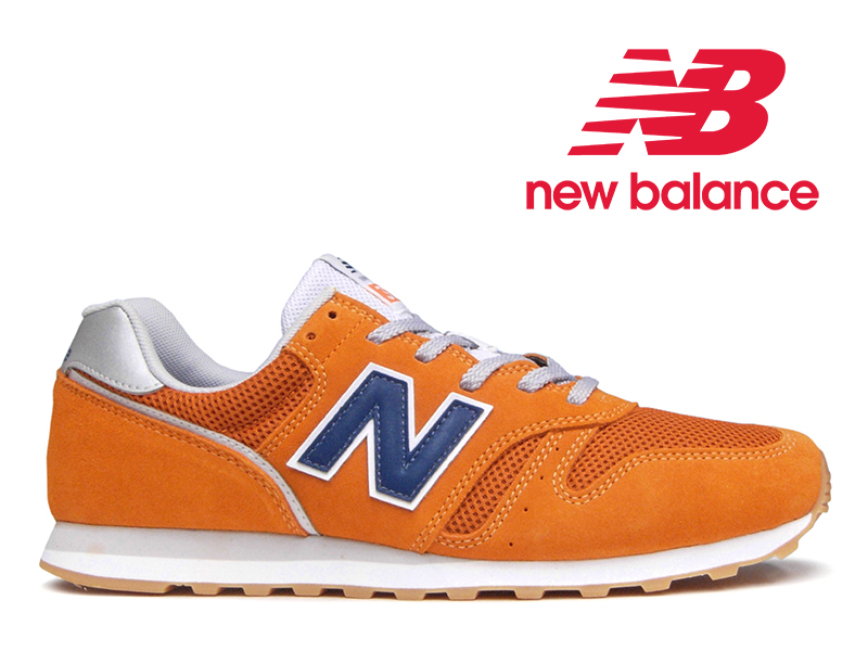 楽天市場 残り23 0センチのみ New Balance Ml373 Eb2 Orangeニューバランス オレンジ ネイビー レディース メンズ スニーカー373 996 574 国内正規品 Hi Fine