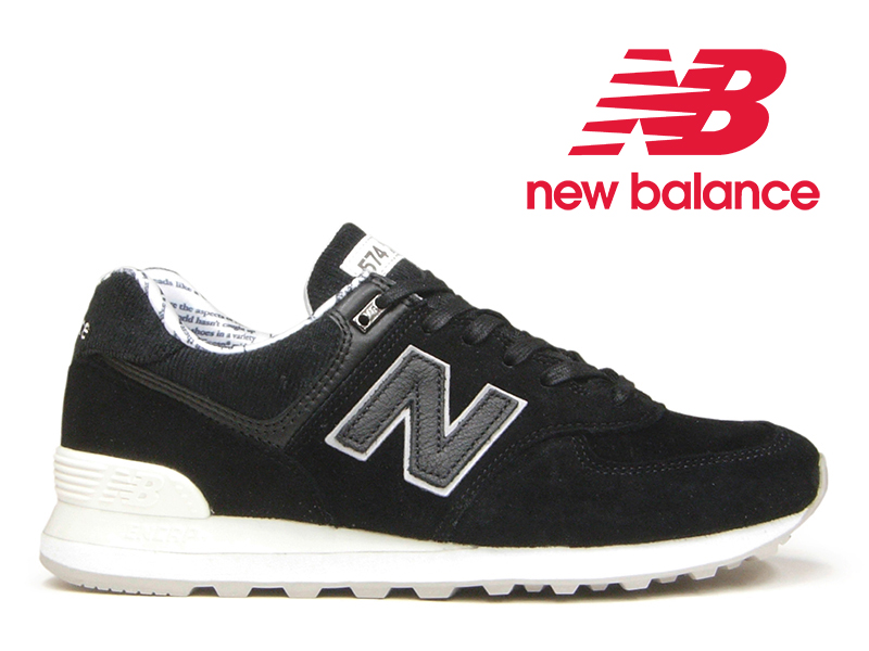 楽天市場 残り27 5 28 0センチ 人気のオールスエード New Balance Ml574 Nfh ニューバランス レディース メンズ スニーカー ブラック スエード 黒 576 996 1400 19秋冬新作 国内正規品 Hi Fine