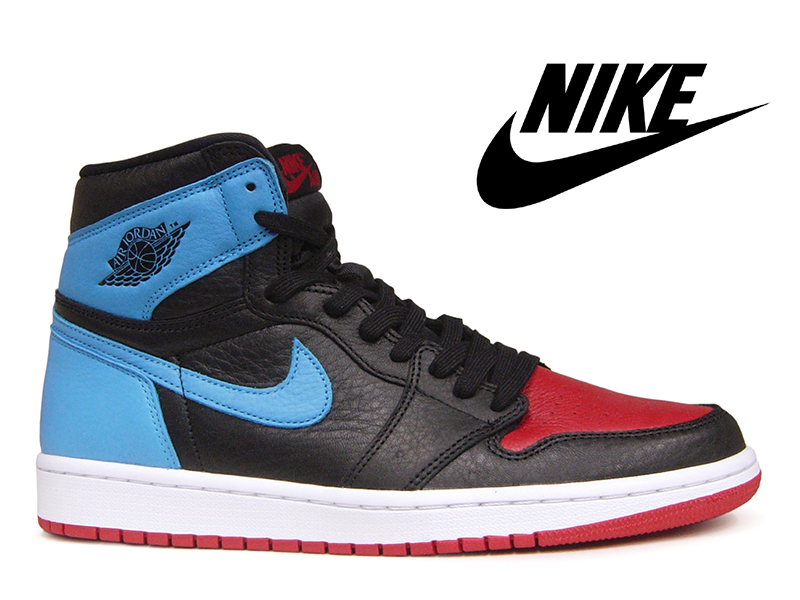 楽天市場 残りメンズ対応25 5 センチのみ Nike Wmns Air Jordan 1 High Og Unc To Chicago Black Dk Powder Blue Gym Redナイキ ウィメンズ エアジョーダン1 ハイカット ブラック ダークパウダーブルー ジムレッドメンズ スニーカー ハイカット Bred Hi Fine