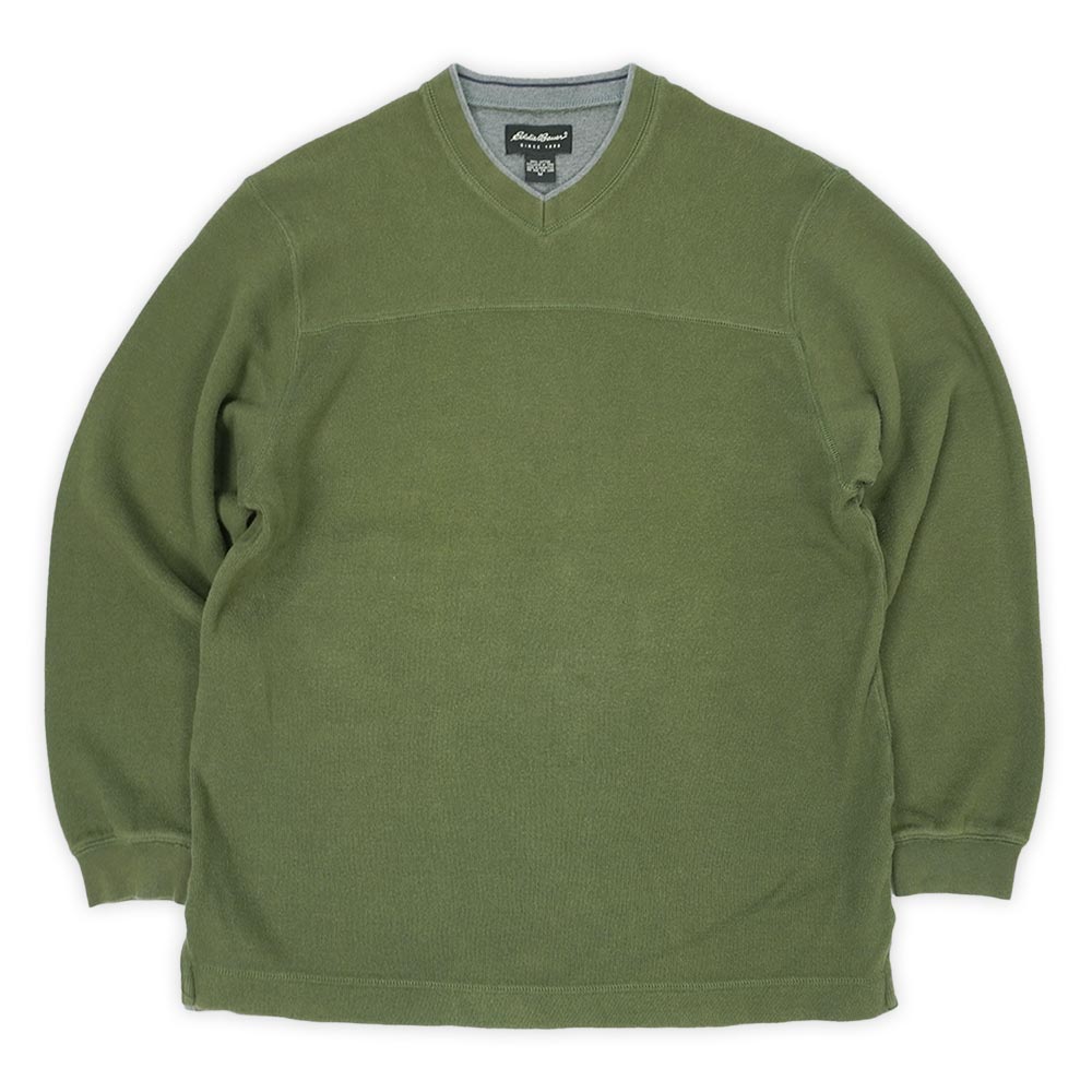 00s エディーバウアー ヘンリーネックニット カーキ Sサイズ 楽天市場】00s USA製 Eddie Bauer ヘンリーネック アーミー