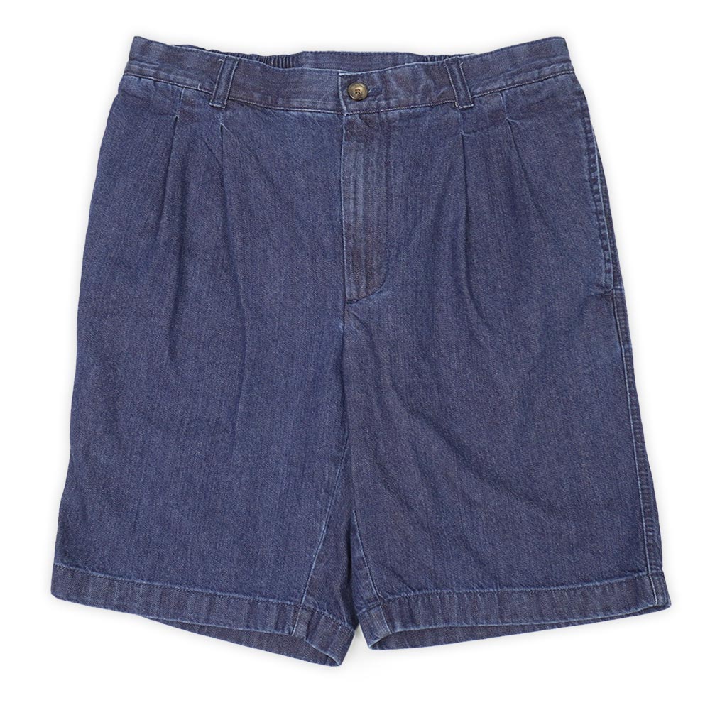 90’s~アメリカ製 デニムワイドスラックス ショーツ 2タック 90年代 USA製 DOCKERS ドッカーズ デニムチノトラウザーズ 2