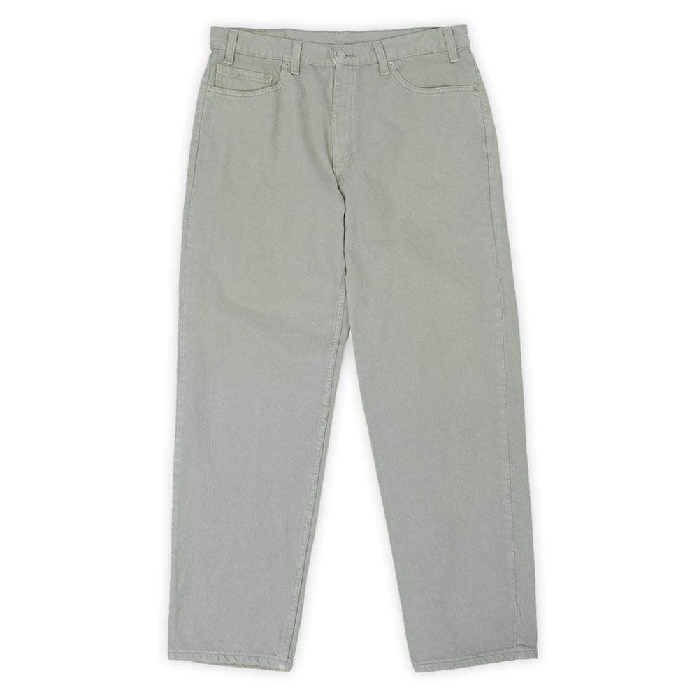 リーヴァイズジーンズ Levi\u0027s 00s 2000年月日 550 色合いジーンズズボン下 MADE IN USA 亜米利加製 うば車 SilverTab ヴィンテージ 古着 メンズ ズボン ズボン下 サルヴィア緑であること W36 L32【中古】