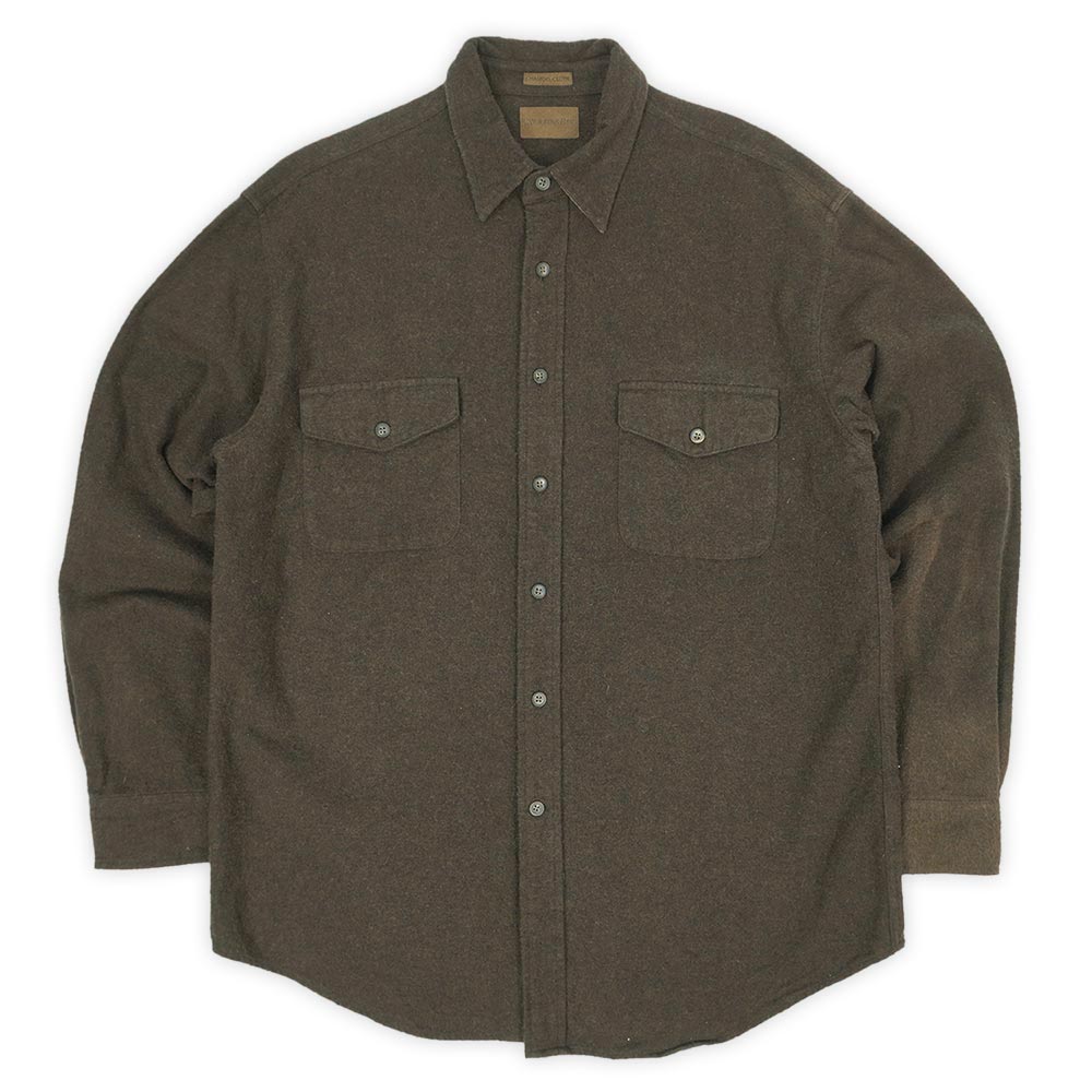 楽天市場】90s □ ST JOHN'S BAY シャモア クロス 長袖 シャツ