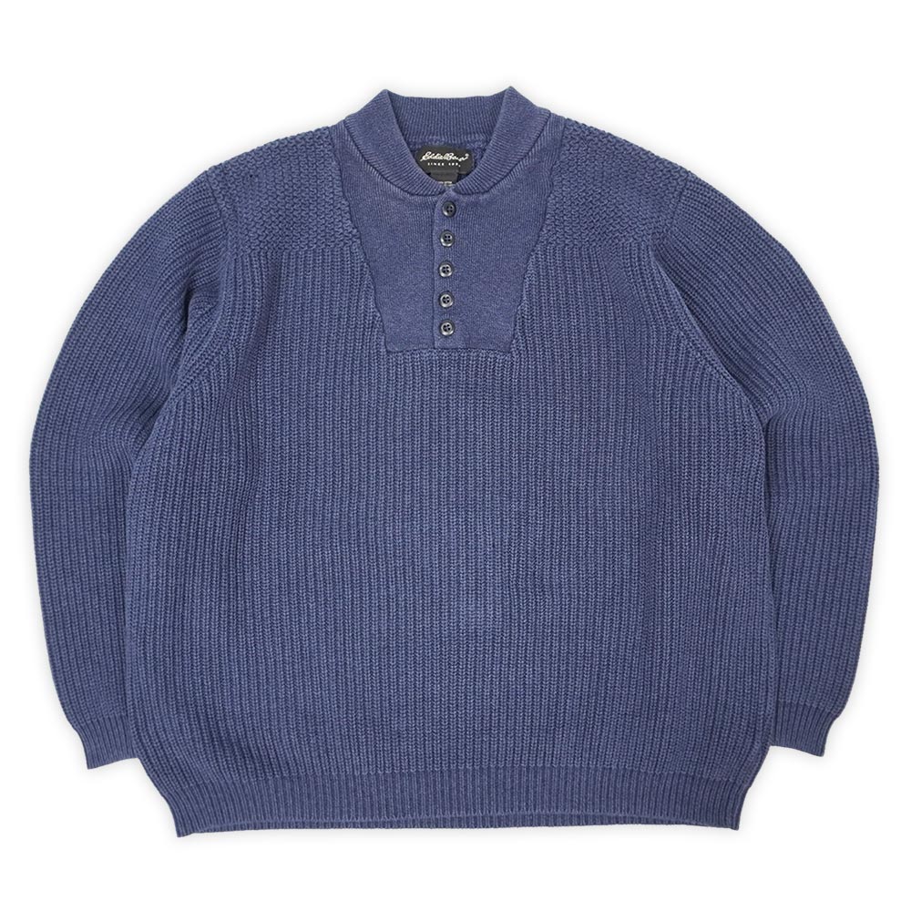 00s エディーバウアー コットンニット セーター ネイビー オーストラリア製 楽天市場】00s USA製 Eddie Bauer ヘンリーネック アーミー
