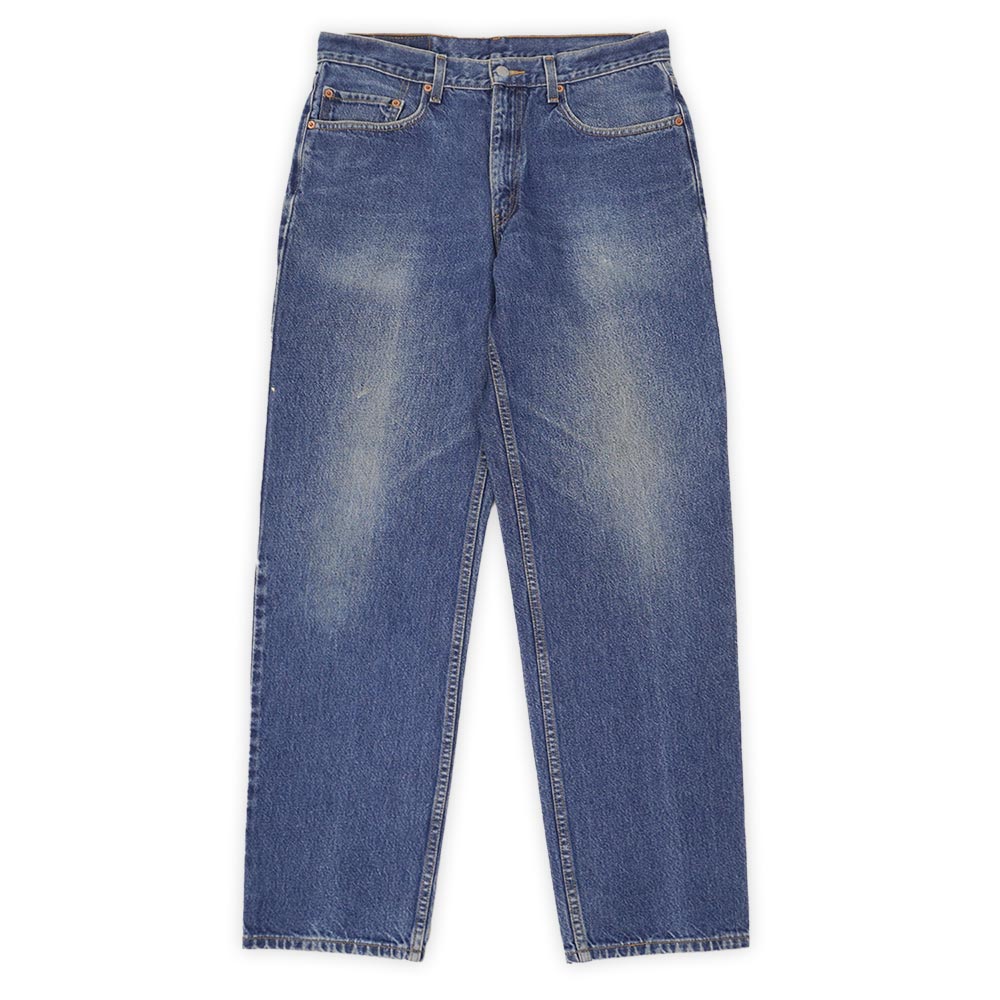 リーヴァイズジーンズ Levi\u0027s 00s 2000年月日 550 ジーンズズボン下 デニム うば車 BAGGY 定番 501 505 560 ヒゲ USA ヴィンテージ 亜米利加 古着 メンズ ズボン インディゴブルー W34 L32【中古】