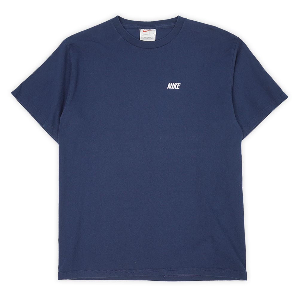 【美品】90s Nike ナイキ 銀タグ ワンポイント ビンテージTシャツ　紺 楽天市場】☆NIKE 90s 銀タグ SWOOSH LOGO TEE Mサイズ ナイキ