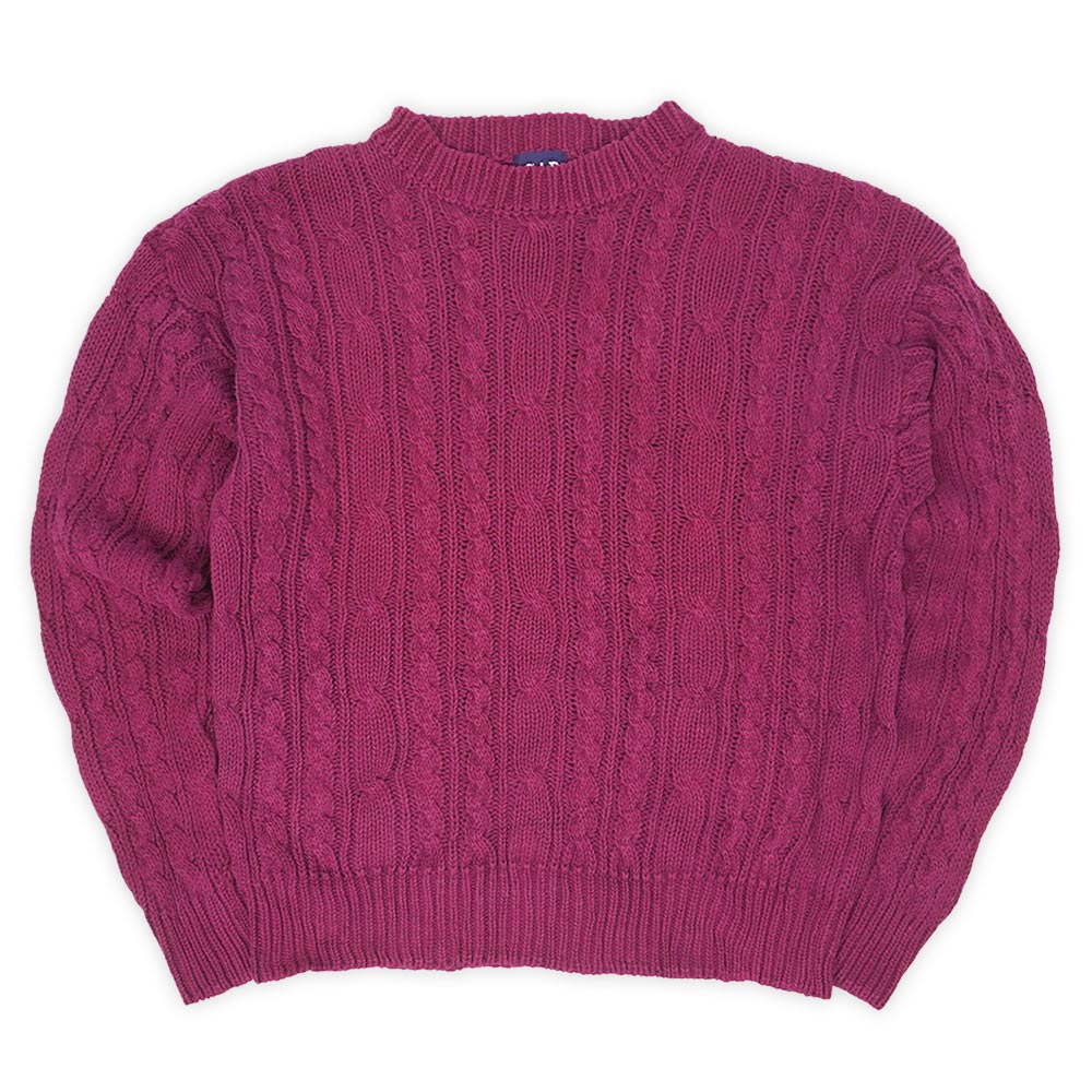 楽天市場】90s GAP 無地 コットン ニット セーター XL / 90年代