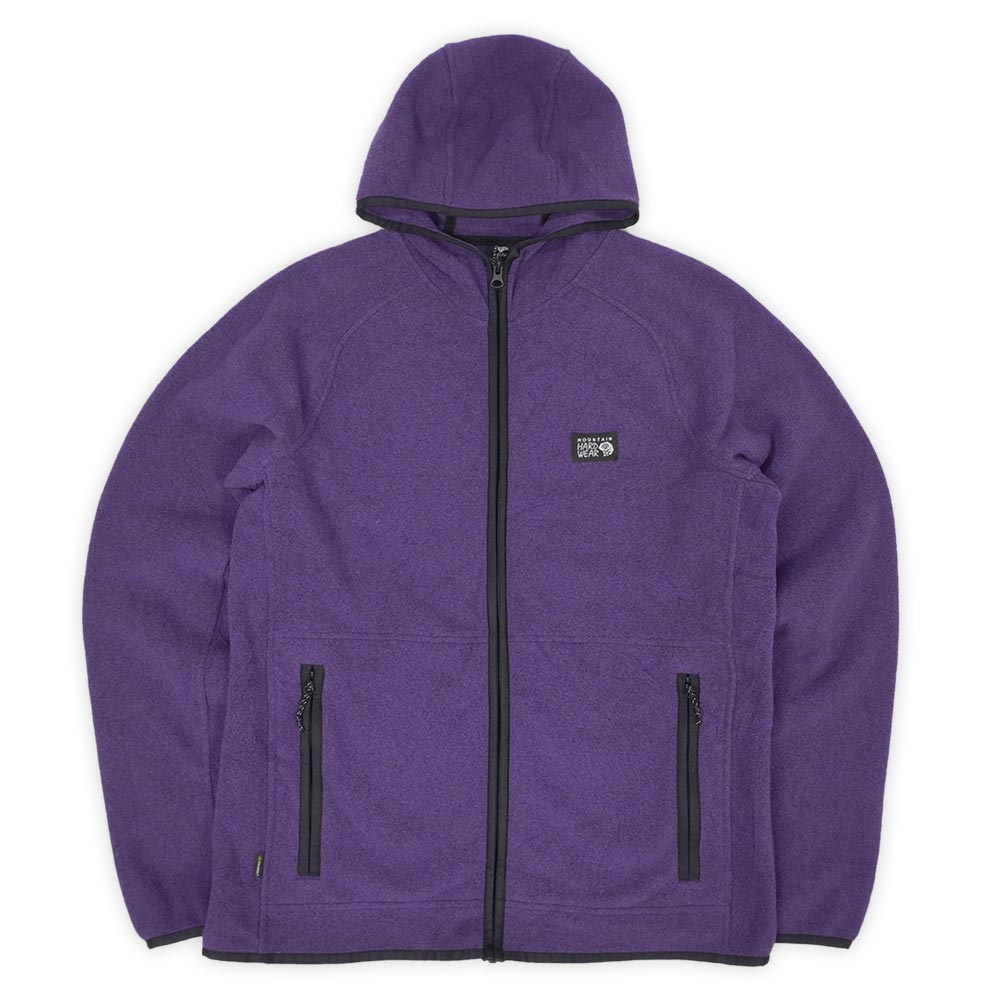マウンテンハードウェア MOUNTAIN HARDWEAR 美品 00s 2000年代 フリース フーディージャケット パーカー アウトドア USA ヴィンテージ アメリカ 古着 メンズ コート ジャケット パープル 紫 M【中古】