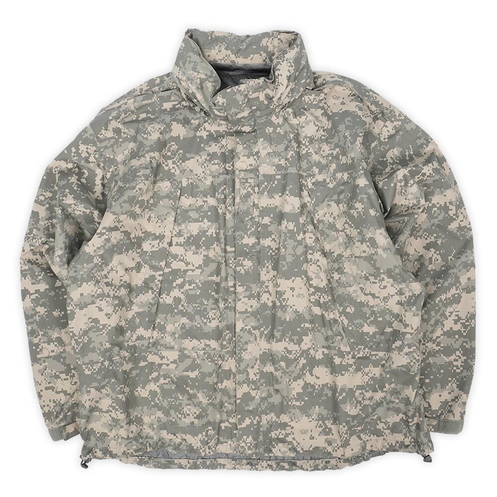 米軍実物 US.ARMY 00s ECWCS GEN3 Level6 ACU GORE-TEX ゴアテックス上衣 ミリタリー デジカモ 偽装 官給 USA 古着 メンズ 絵素合鴨 MEDIUM-REGULAR【中古】
