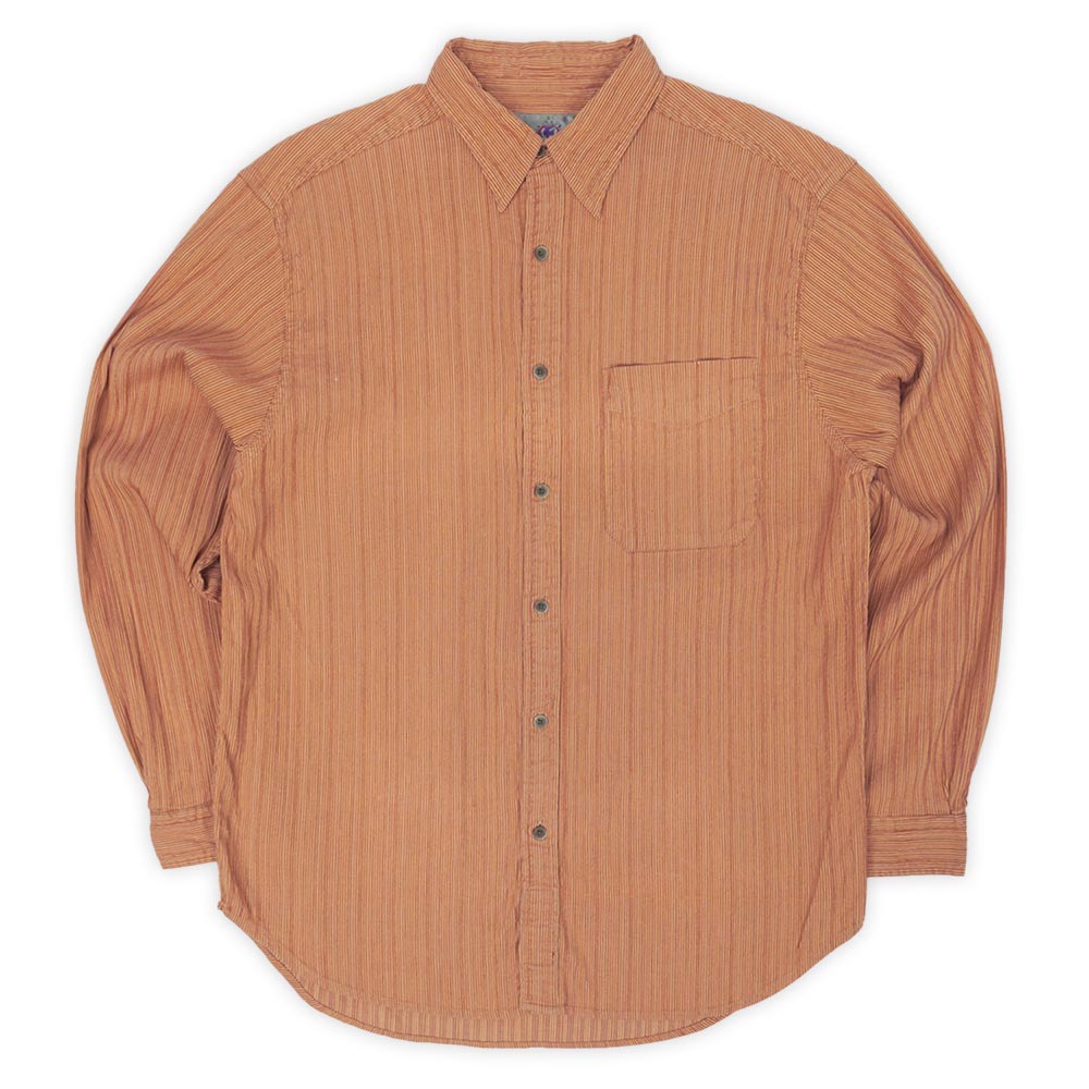 楽天市場】90s THE TERRITORY AHEAD ストライプ柄 長袖シャツ 古着