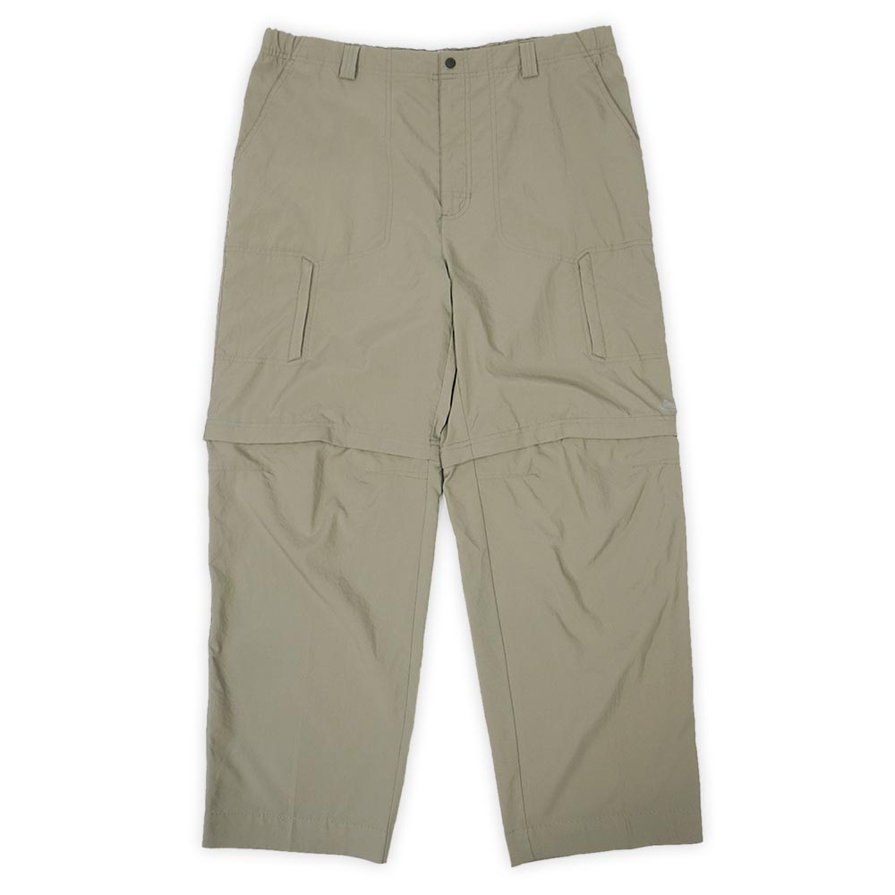 ナイキ エーシージー NIKE ACG 00s 2000年月日 コンバーチブルパンツ ナイロン 2WAY アウトドア 旧曳き船 USA ヴィンテージ 亜米利加 古着 メンズ ズボン ズボン下 カーキ L【中古】