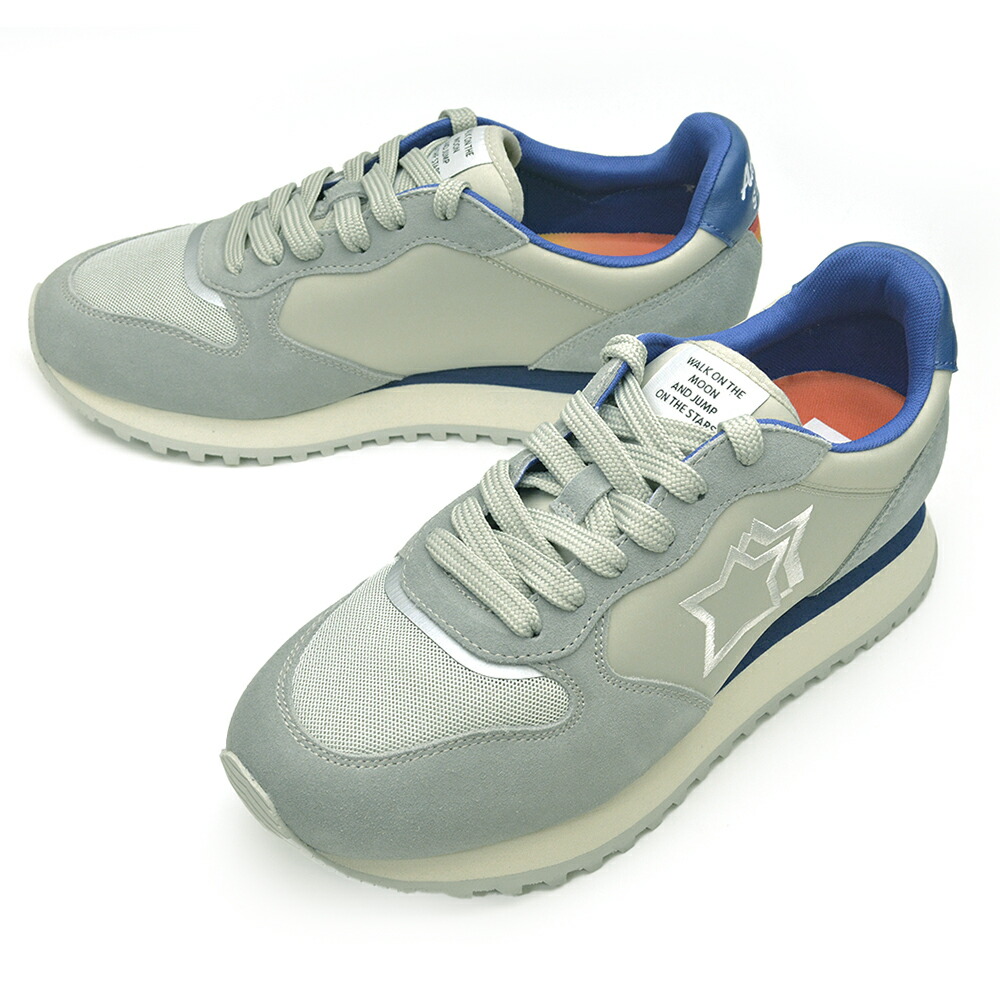Atlantic STARS アトランティックスターズ スニーカー MENNEA メネア メンズ MINN1010-0300 Grey グレー 23,287円