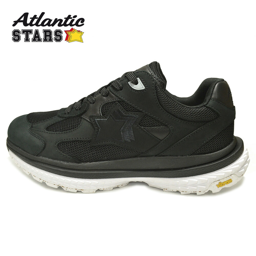 Atlantic STARS アトランティックスターズ 【正規品】スニーカー VANCOUVER バンクーバー VANC-japanlimited-007 BLACK Rome Contrast ブラック|ハイビューティ