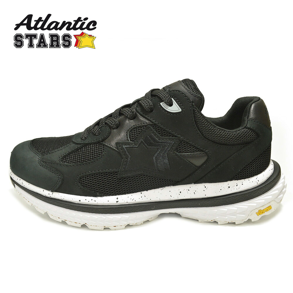 Atlantic STARS アトランティックスターズ 【正規品】スニーカー 2026-27年AW秋冬新作 VANCOUVER バンクーバー VANC-japanlimited-008 BLACK Venice Stone ブラック｜ハイビューティ 28,600円