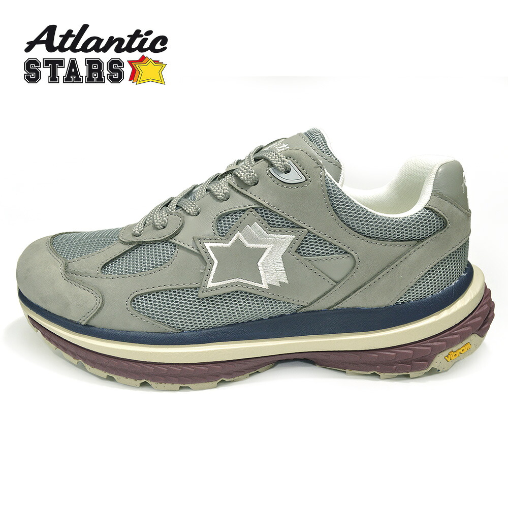 Atlantic STARS アトランティックスターズ 【正規品】スニーカー 2026-27年AW秋冬新作 VANCOUVER バンクーバー VANC-japanlimited-015 GRAY Torino Merlot グレー|ハイビューティ