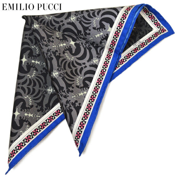 EMILIO PUCCI エミリオプッチ シルクポケットチーフ eep19w132 楽天市場】ポケットチーフ エミリオプッチ メンズ EMILIO PUCCI