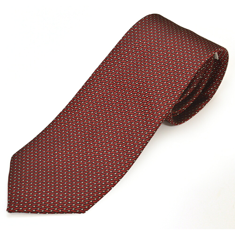 LANVIN ランバン ネクタイ ブランドシルクネクタイ(サイズ剣幅8cm)elv23w003 3050-3 RED レッド 8,496円