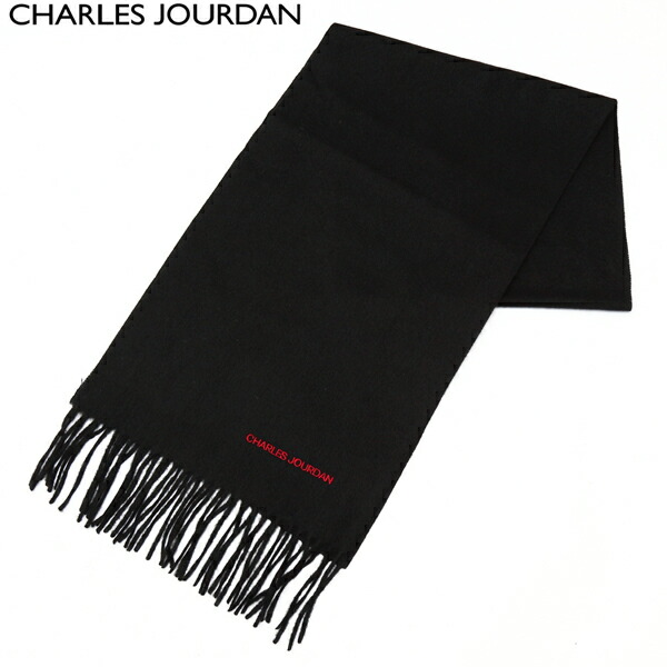 CHARLES JOURDAN シャルル ジョルダン カシミールえり巻き ecj16w003 R9778 BLACK 黒いこと