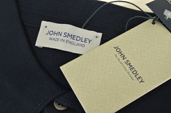 楽天市場 John Smedley ジョン スメドレー メンズ 半袖ニットポロシャツ Standard Fit サイズ S M L Xl Ejd16s002 Adrian ネイビー ハイビューティ