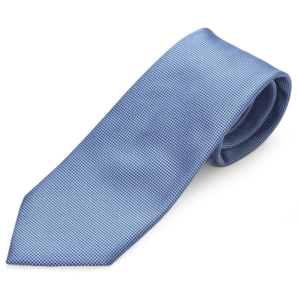 Zegna ゼニア タイ メンズ ソリッドシルクネクタイ(大きさ剣幅8珊)eez24w002 Z8D00TA8-BL3 BLUE 青碧