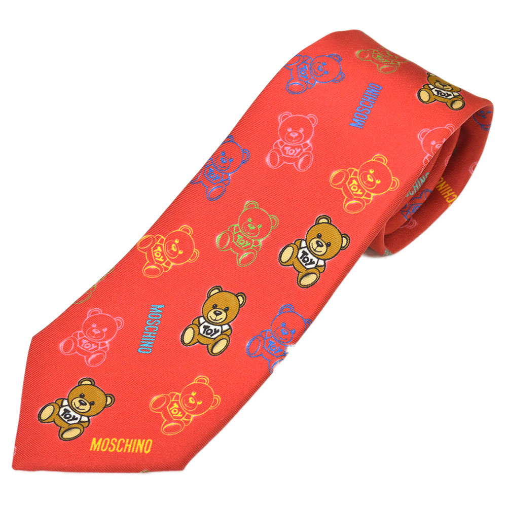 MOSCHINO モスキーノ メンズ シルクネクタイemo20w015 MOSCHINO モスキーノ メンズ シルクネクタイemo20w015 (Moschino