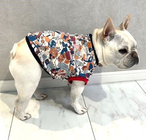 楽天市場】フレンチブルドッグ 服 パグ 服 ネイティブ柄