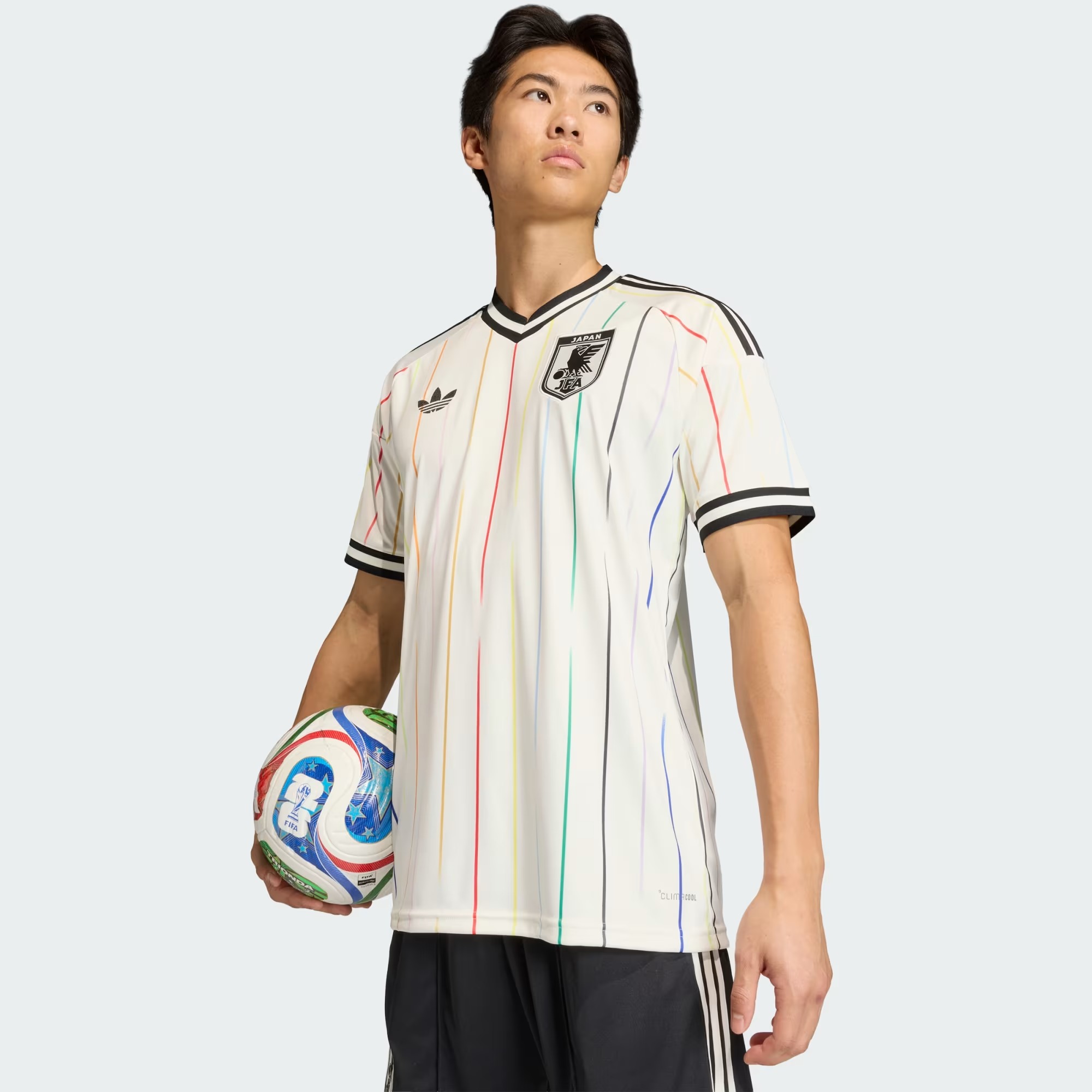 【正規品保証】 アディダス サッカー日本代表 2026 アウェイ レプリカユニフォーム 半袖 adidas JN1872 オフホワイト 白 SAMURAI BLUE 2026年 W杯 ワールドカップ 応援 サポーター グッズ 観戦 ウェア スポーツ シャツ ギフト プレゼント メンズ レディース｜日々のたね