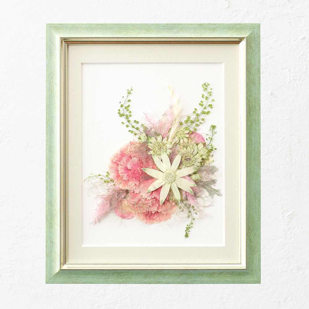 日比谷花壇 押し花フレームアート Solana ソラナ 誕生日 花 ギフト プレゼント お祝い Andapt Com