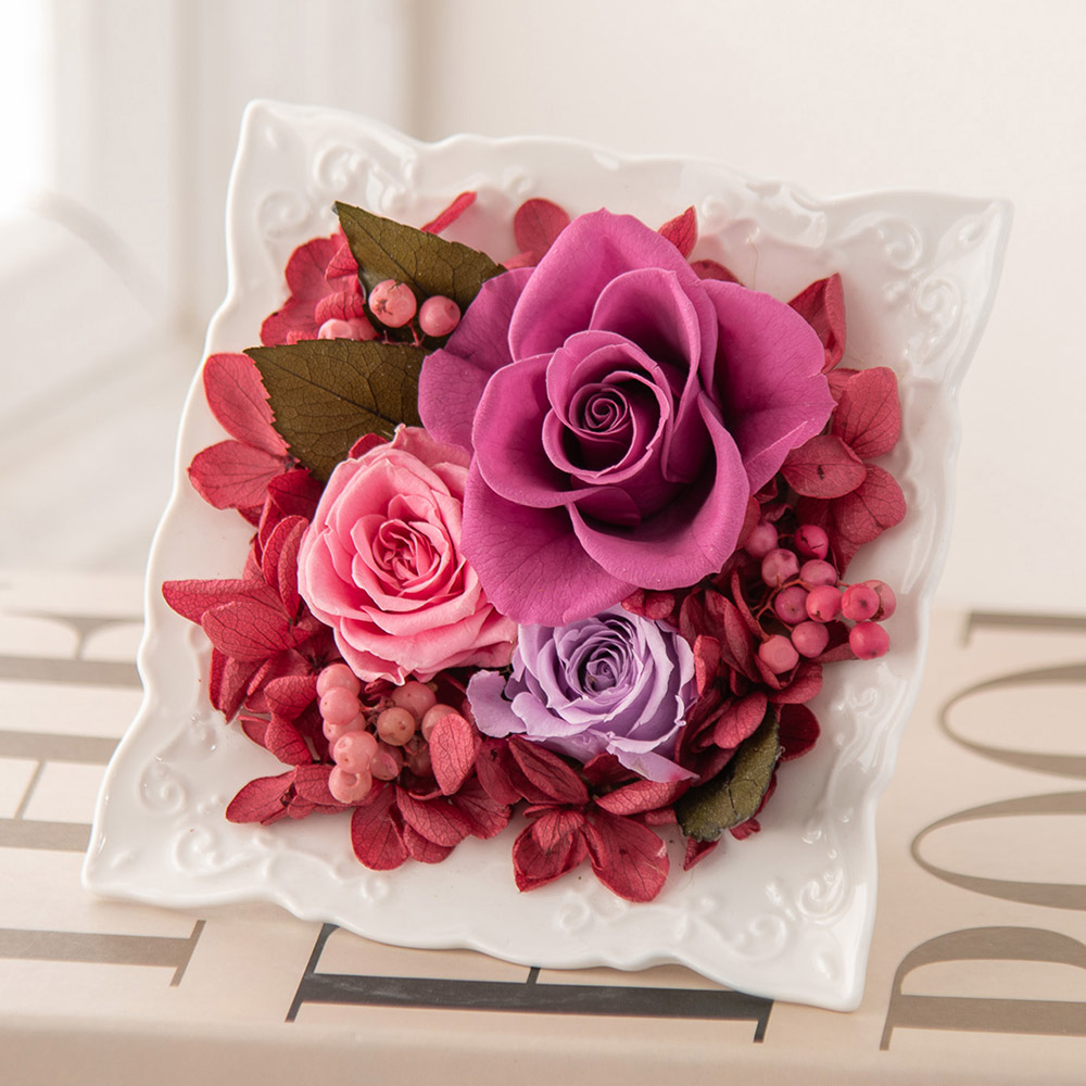 楽天市場】誕生日 花 プリザーブド＆アーティフィシャルアレンジメント