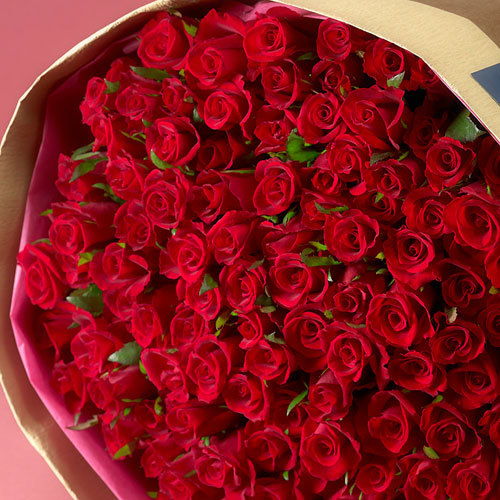 日比谷花壇 100本の赤バラの花束 アニバーサリーローズ ネット限定 ギフト プレゼント 誕生日 記念日 Prescriptionpillsonline Is