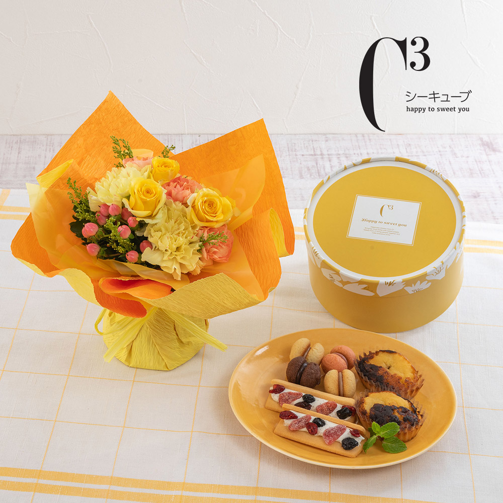 楽天市場】誕生日 花 なだ万「プリン詰合せ(3個入)」とアレンジメント