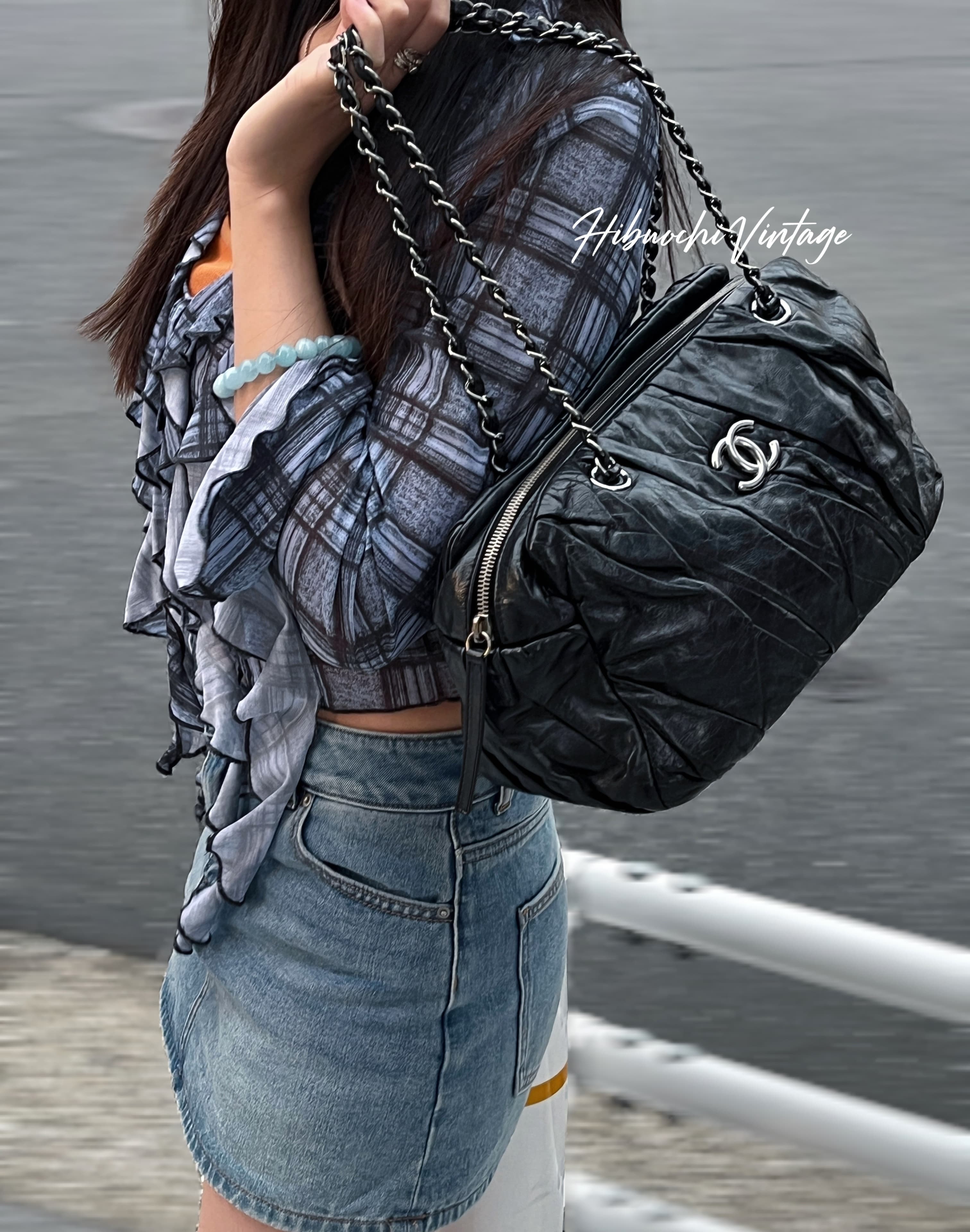 楽天市場】美品 CHANEL シャネル マトラッセ カーフ ヴィンテージ加工