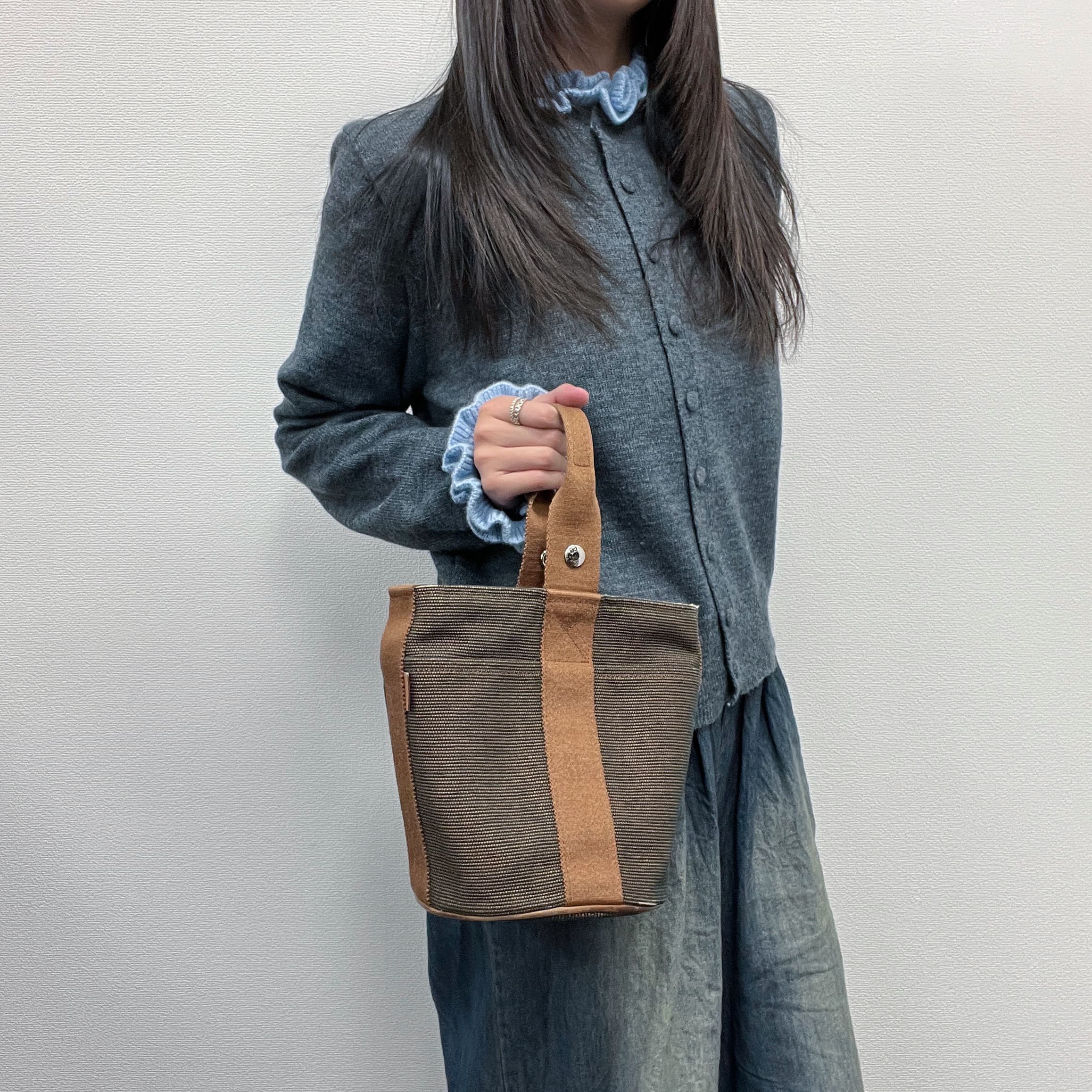 楽天市場】【バッグ】HERMES エルメス サクソーMM ハンドバッグ バケツ