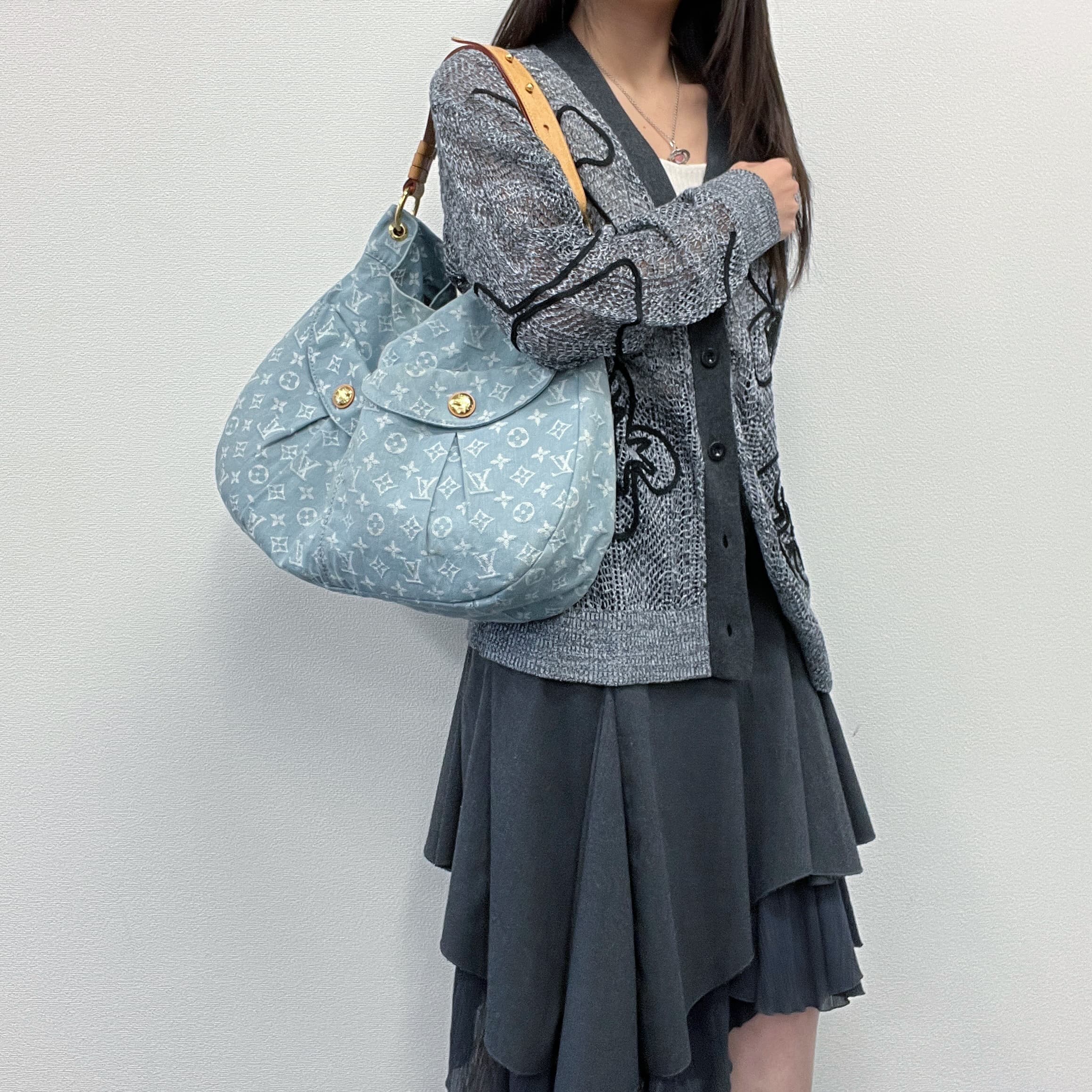 ルイヴィトン ショルダー バッグ デイリーGM モノグラム デニム 楽天市場】ルイヴィトン デニム デイリー gmの通販