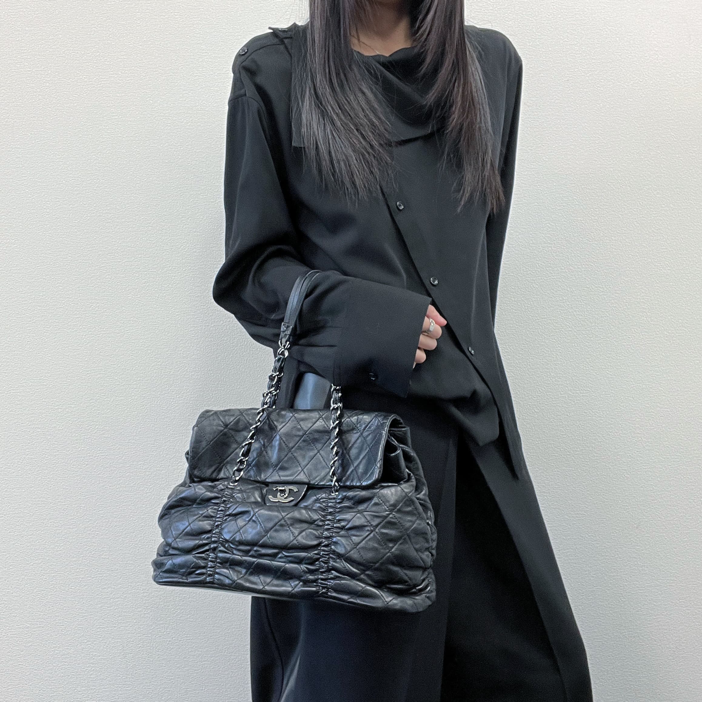 楽天市場】極美品 CHANEL シャネル ニュートラベルライン マトラッセ