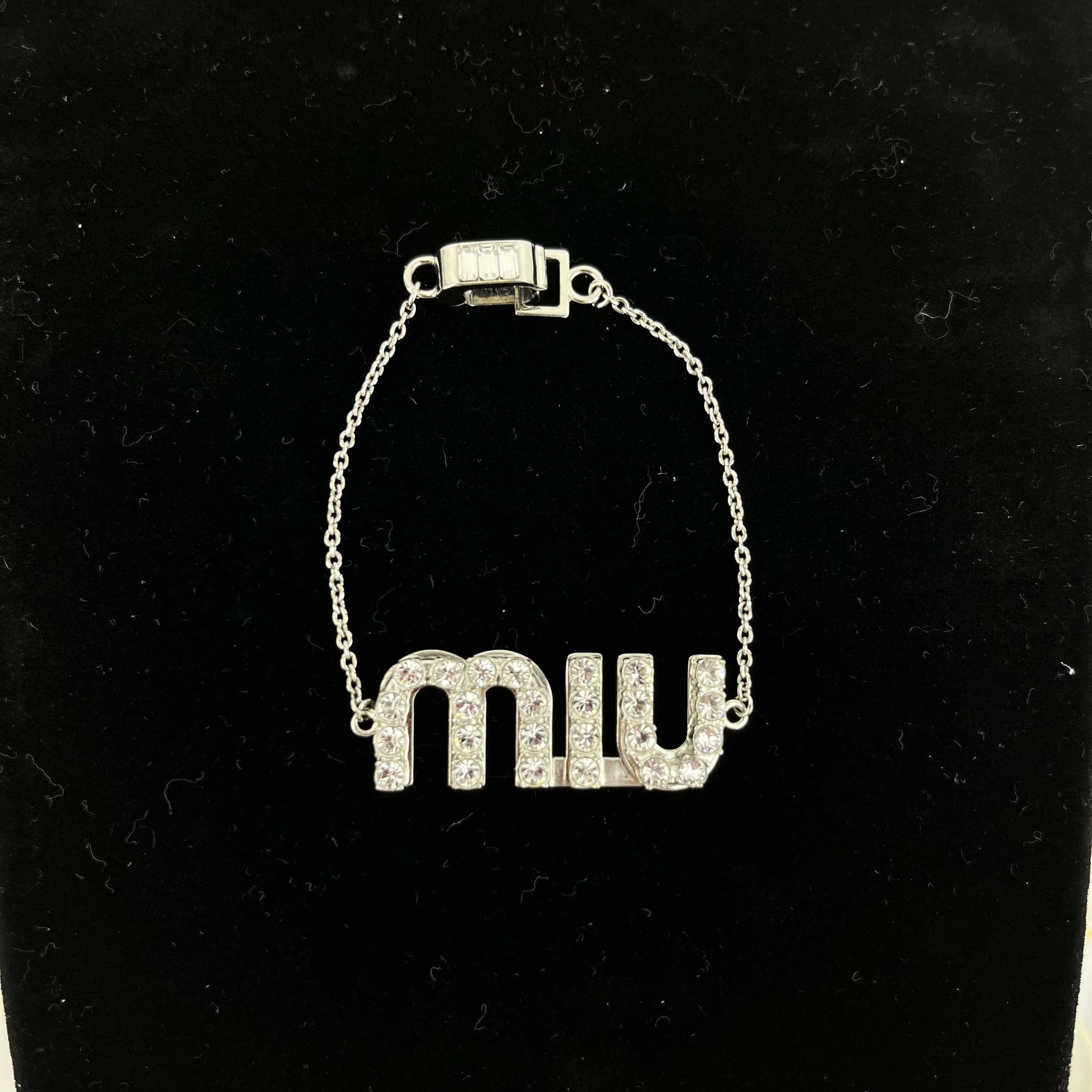 【中古】miumiu ミュウミュウ アクセサリー ブレスレット バングル ヴィンテージ レディース【中古美品】HIBUOCHI VINTAGE