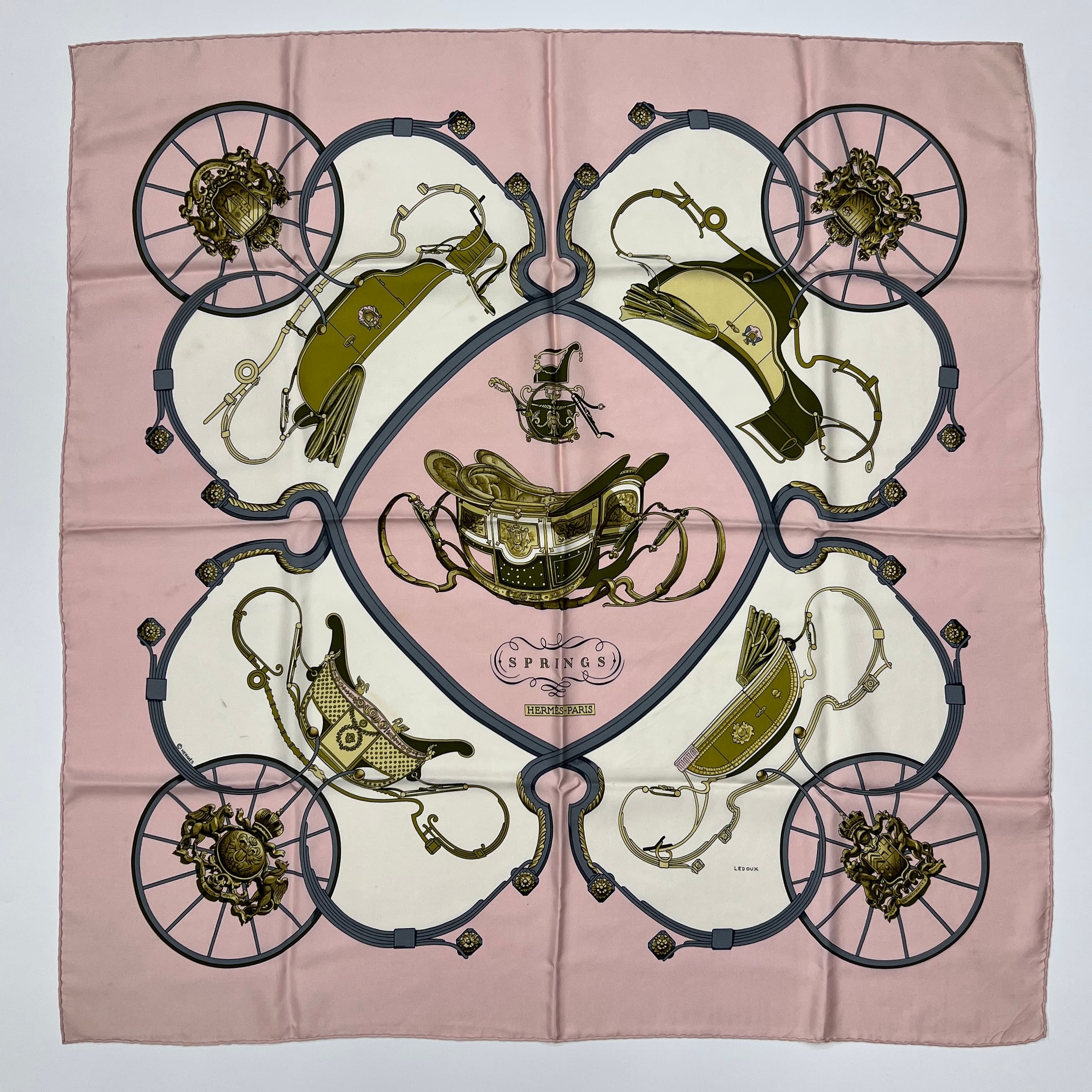 楽天市場】エルメス HERMES スカーフ プチカレ Les Objets