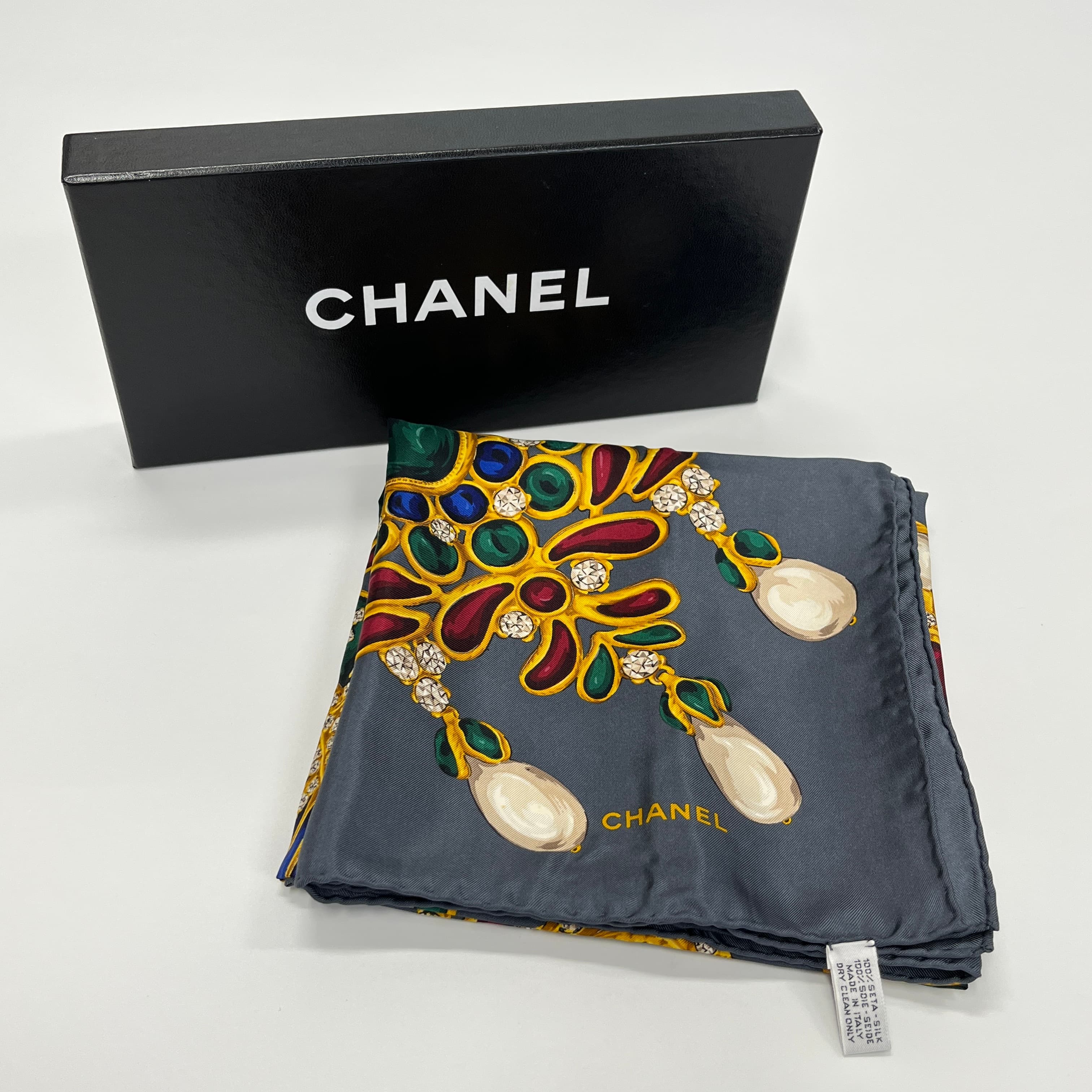 楽天市場】[USED/中古]CHANEL シャネル スカーフ ヴィンテージ