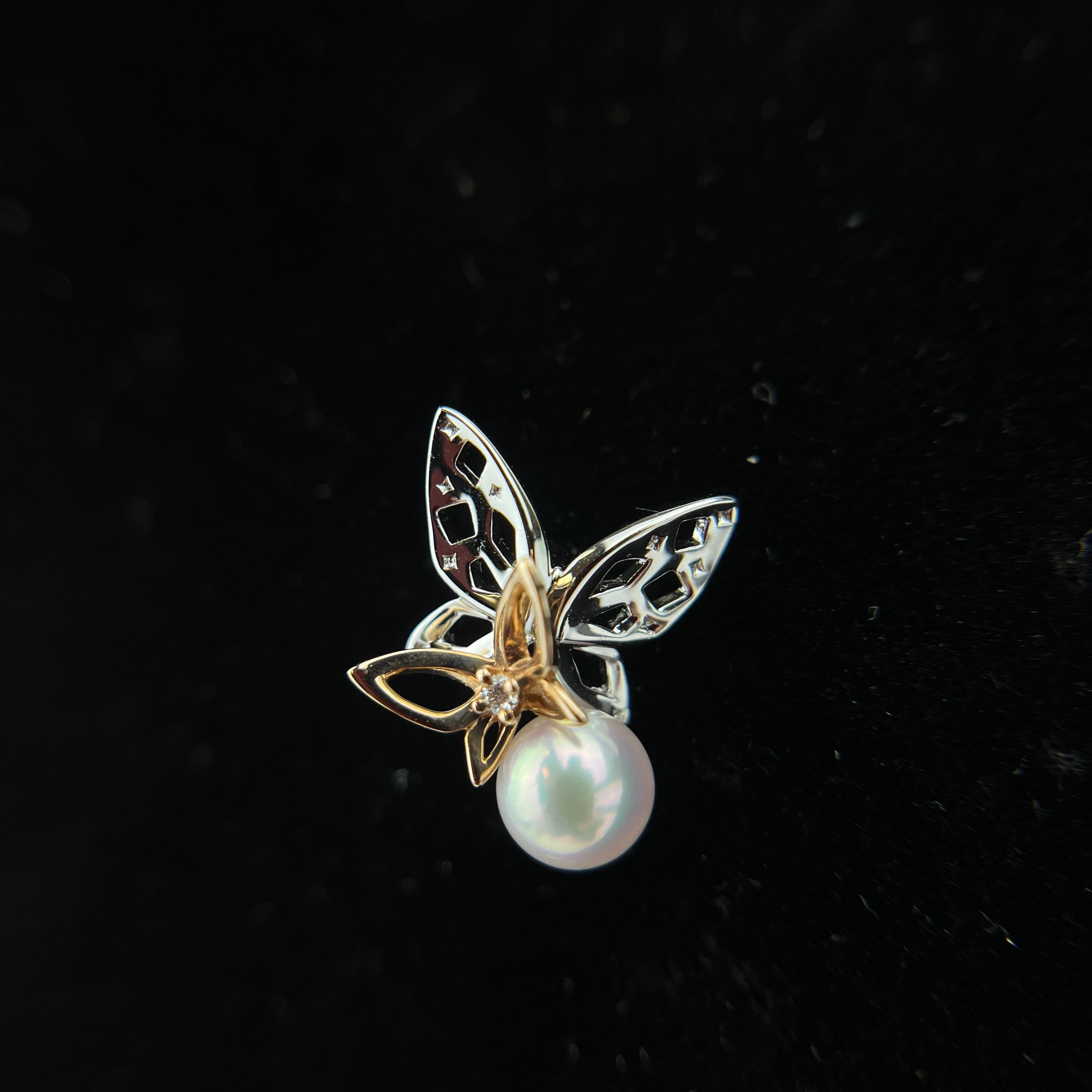 楽天市場】ミキモト MIKIMOTO ピンブローチパールブローチ 傘モチーフ