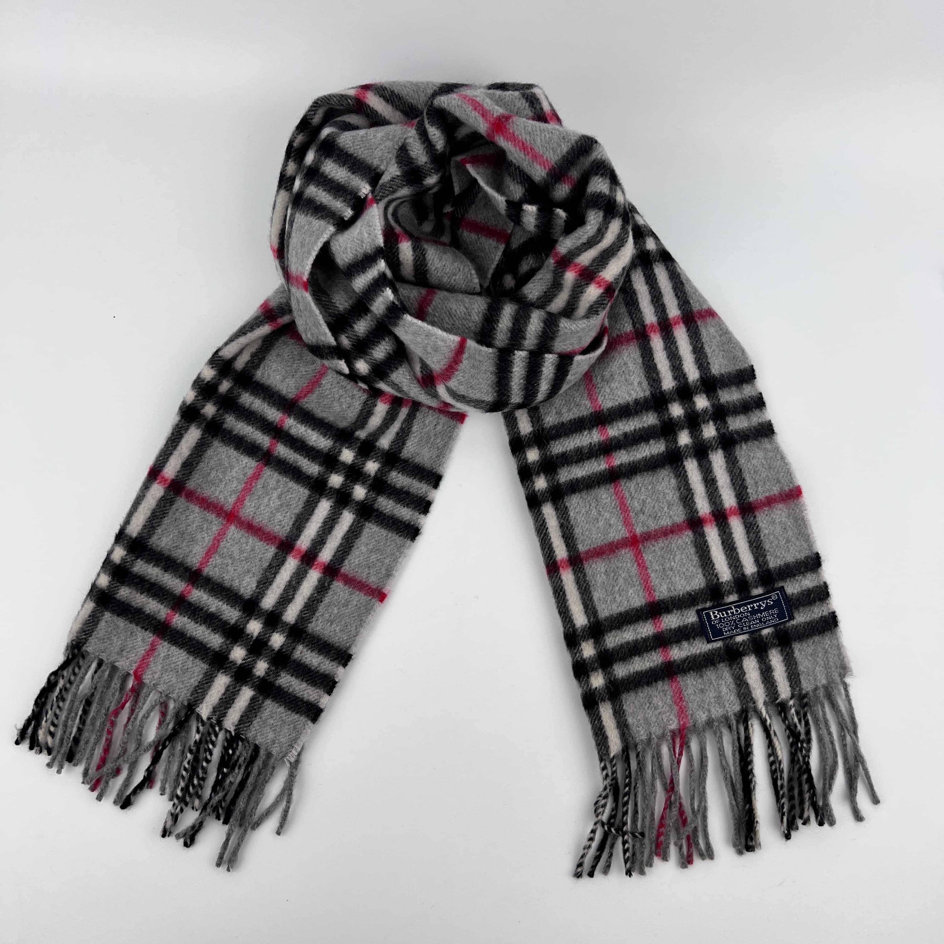 楽天市場】BURBERRY バーバリー ノバチェック柄マフラー カシミヤ100