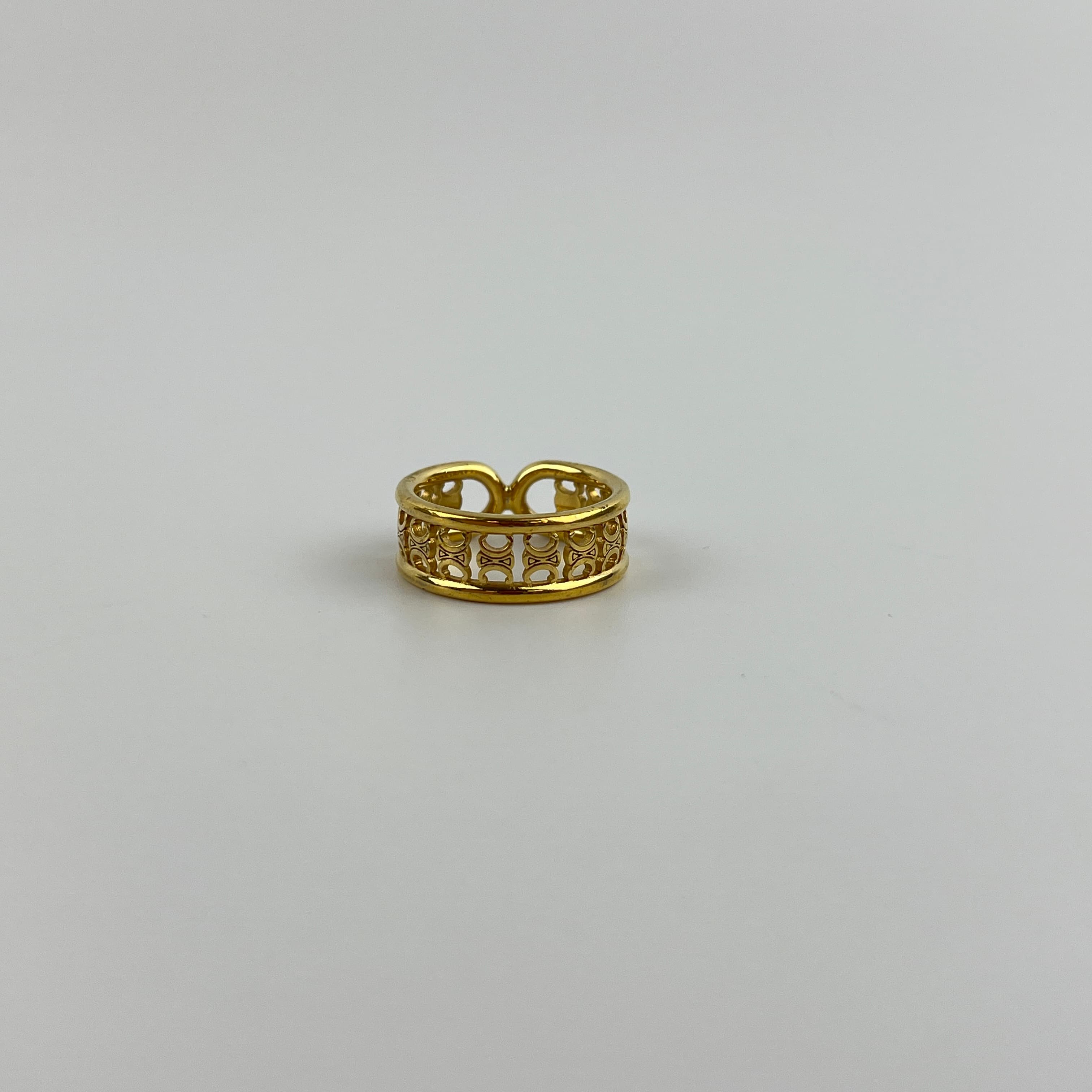 楽天市場】CELINE セリーヌ リング 指輪 マカダム柄 ヴィンテージ