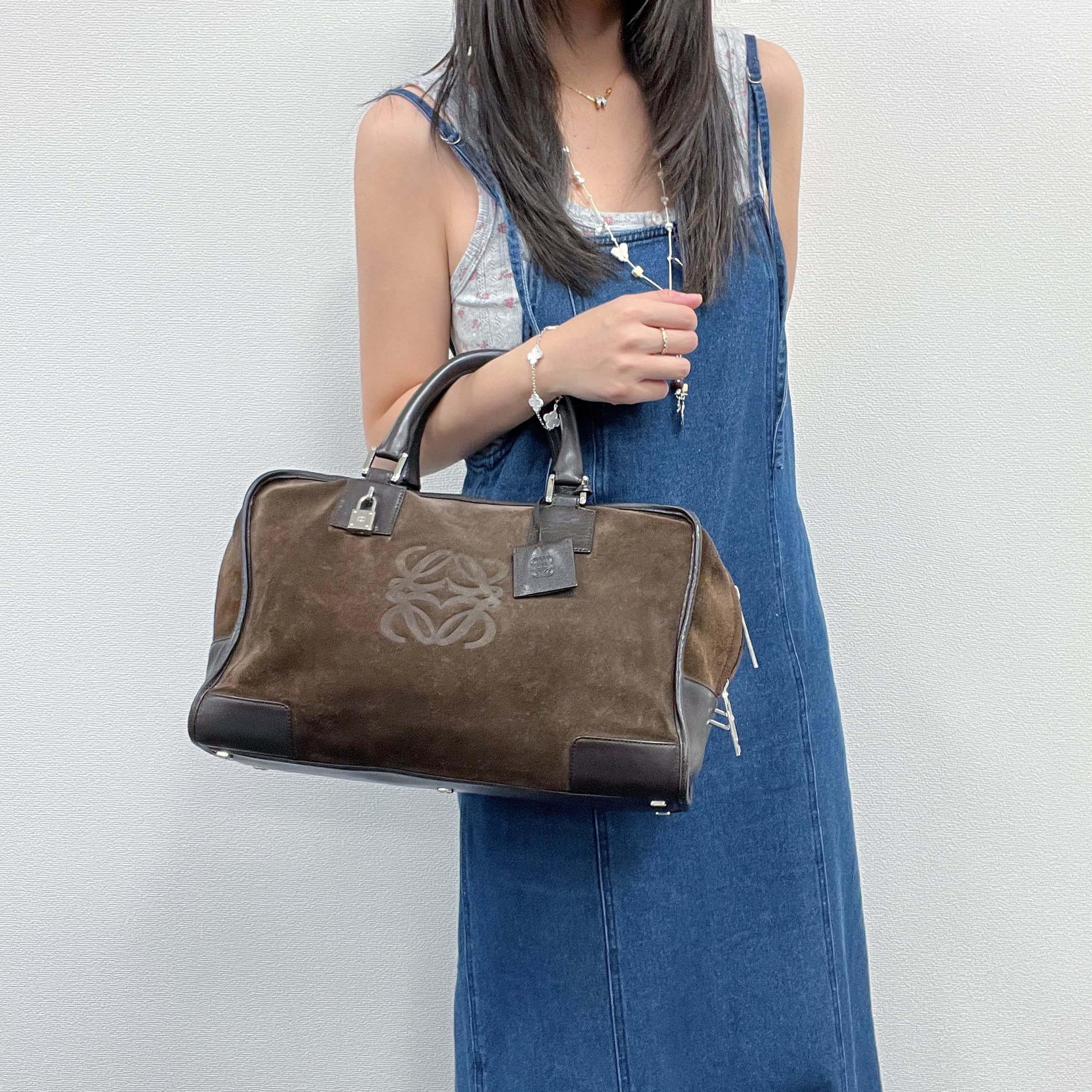 楽天市場】○【中古】LOEWE ロエベ アマソナ36 ハンドバッグ 