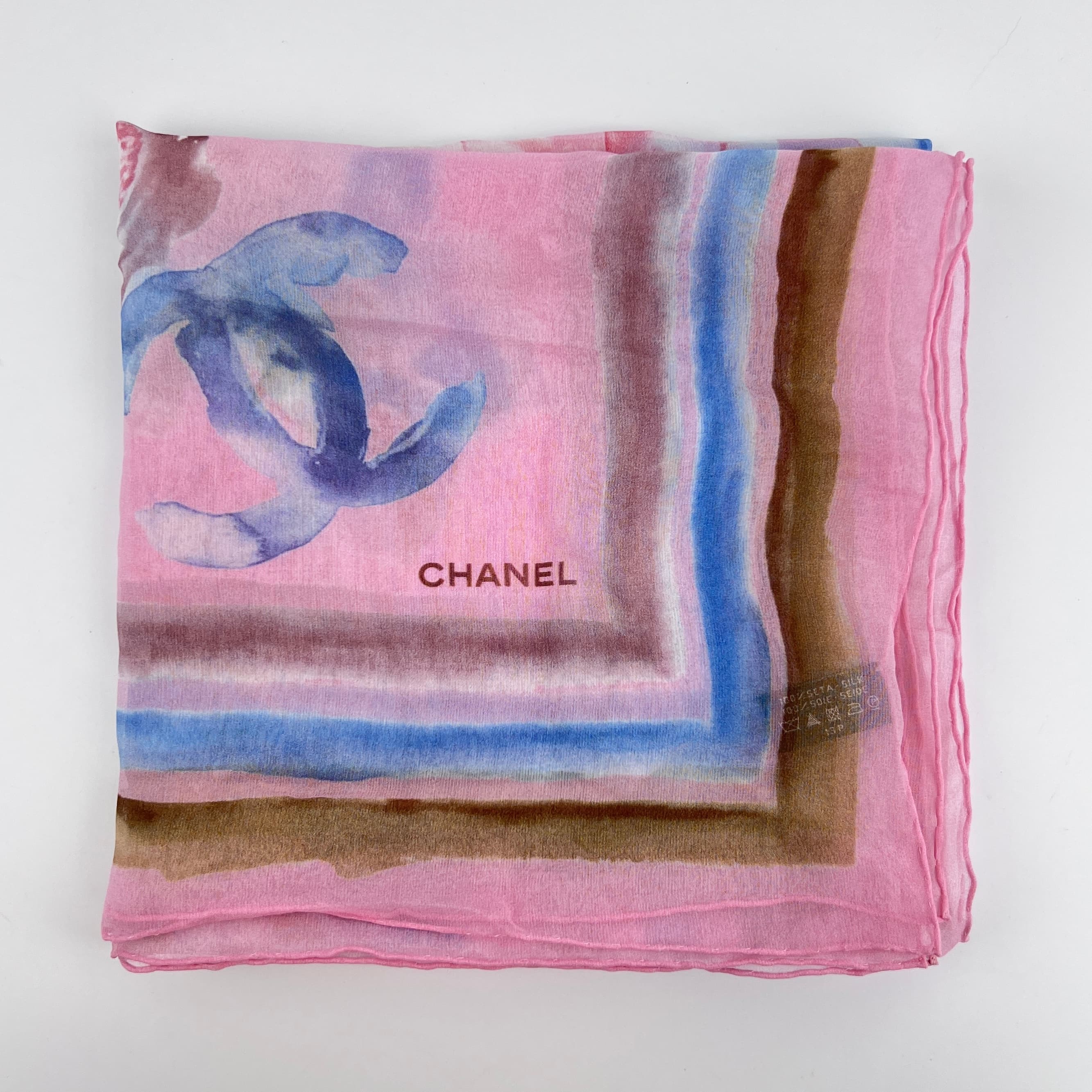 楽天市場】シャネル CHANEL 大判 ヴィンテージチェーン柄 スカーフ