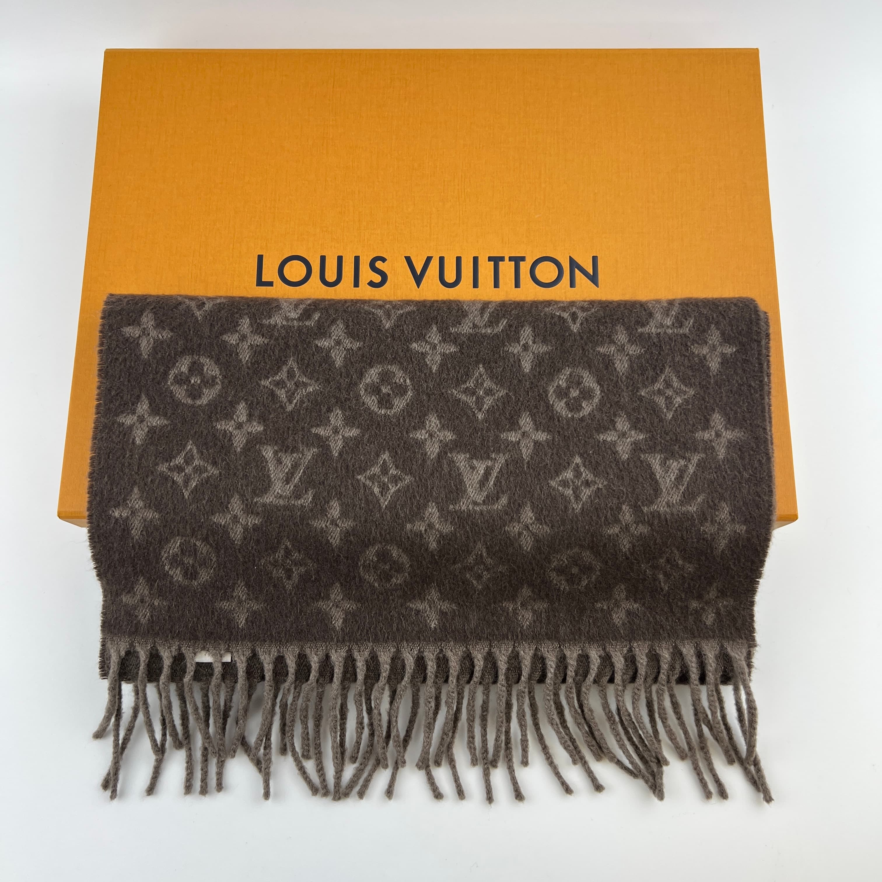 楽天市場】LOUIS VUITTON ルイ ヴィトン マフラー モノグラム
