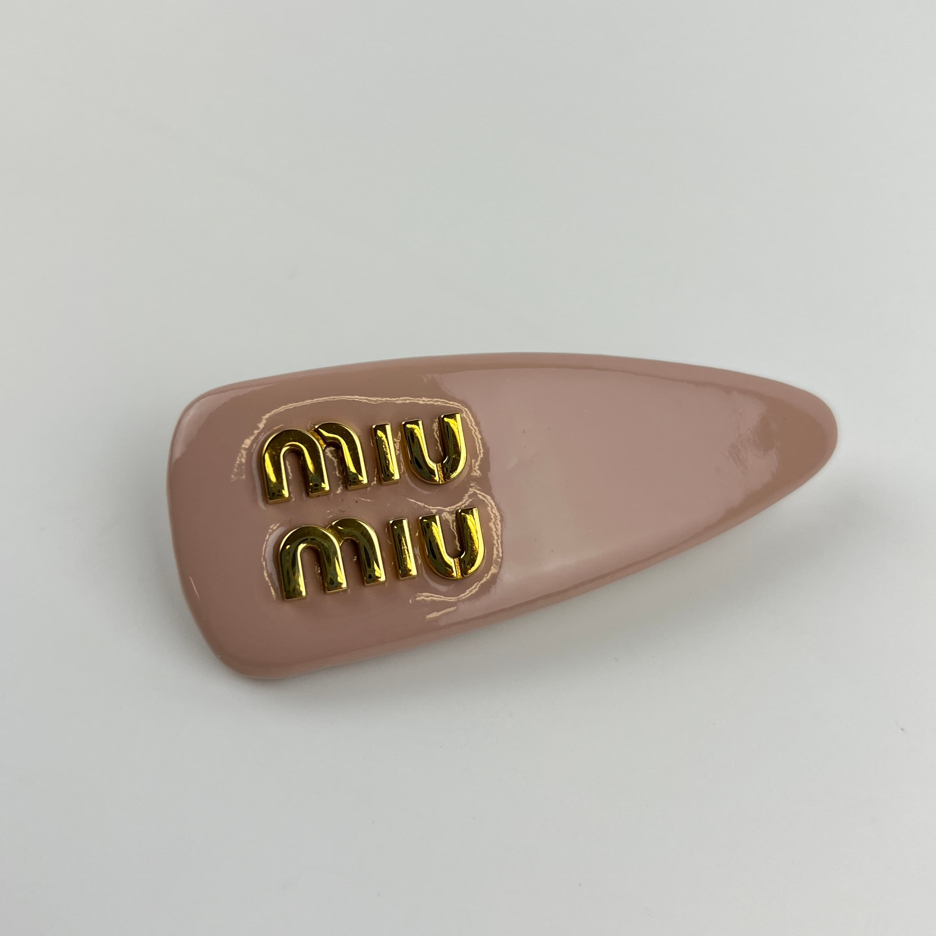 楽天市場】miumiu(ミュウミュウ) バレッタ スパンコール ベロア