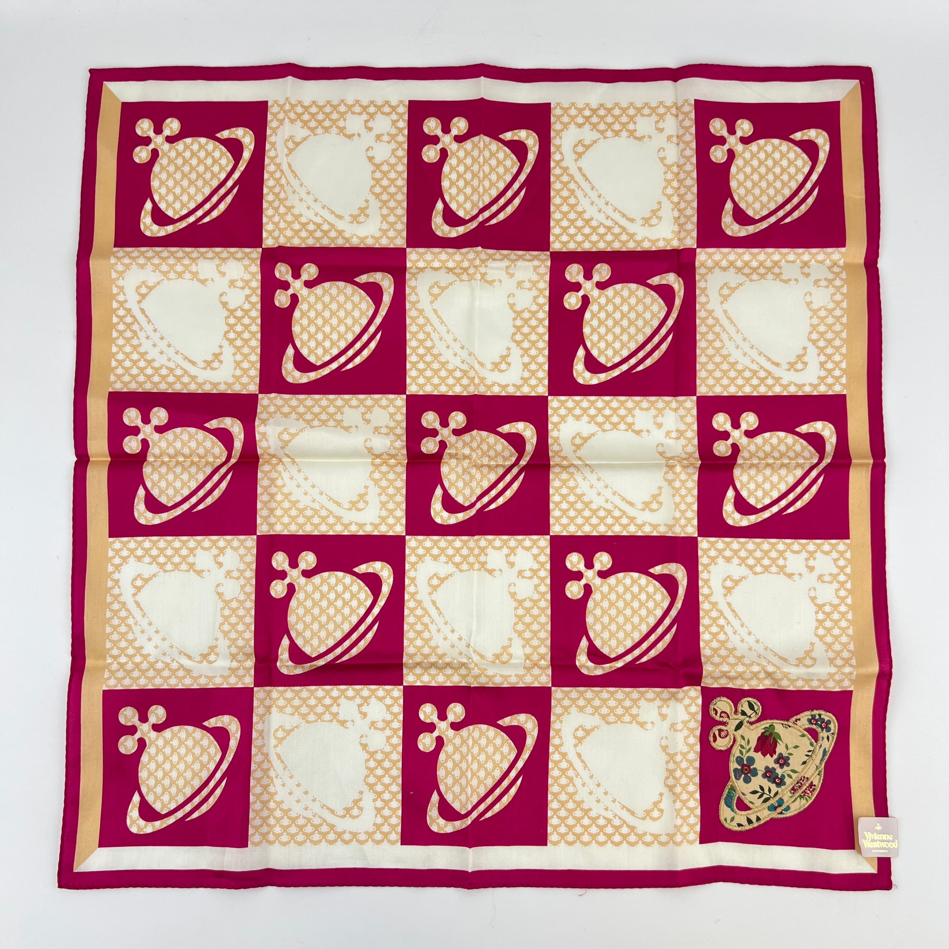 【中古】Vivienne Westwood ヴィヴィアンウエストウッド アクセサリー スカーフ コットン ヴィンテージ レディース【中古美品】HIBUOCHI VINTAGE